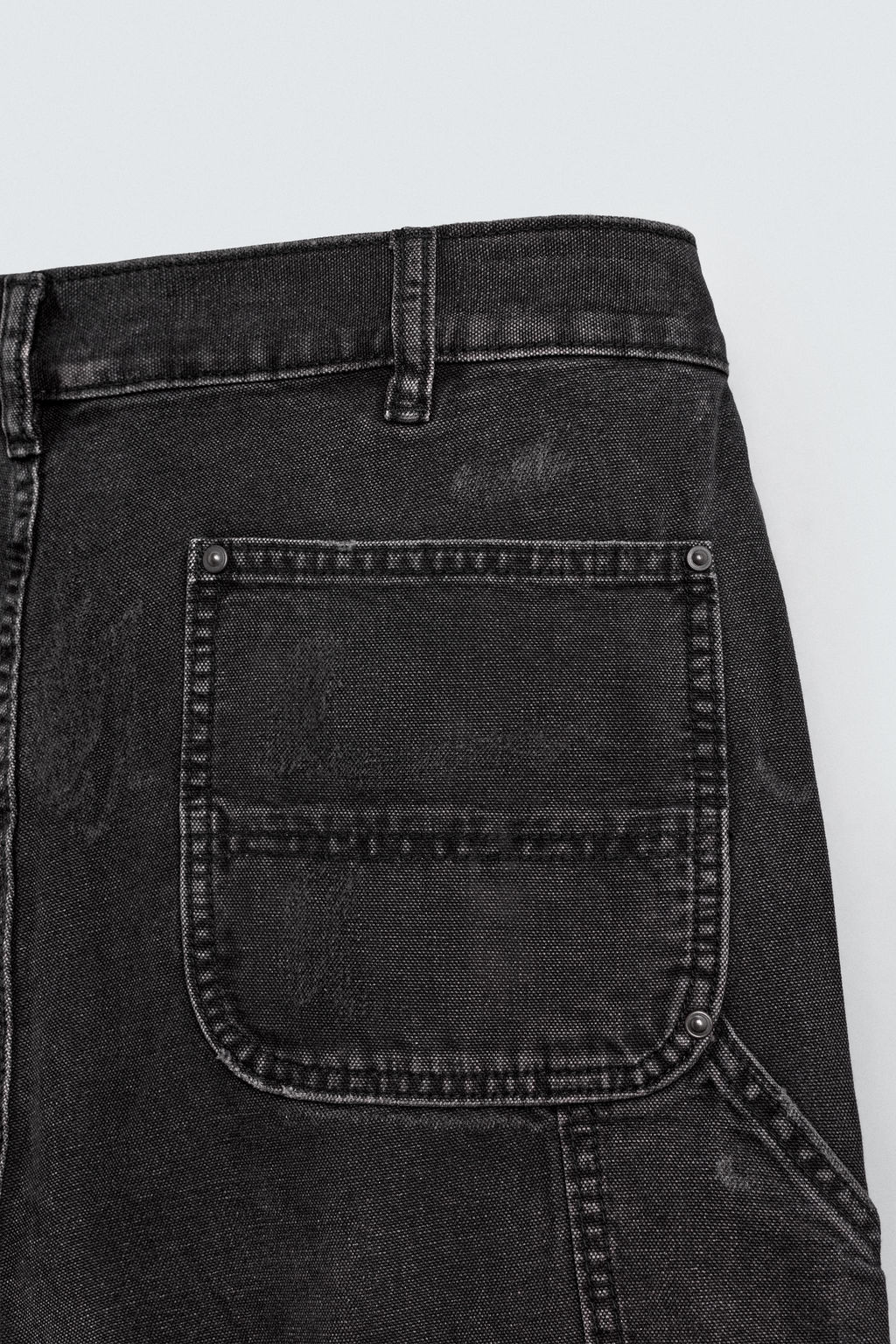 FADED CARPENTER JEANS - Zara фото 10