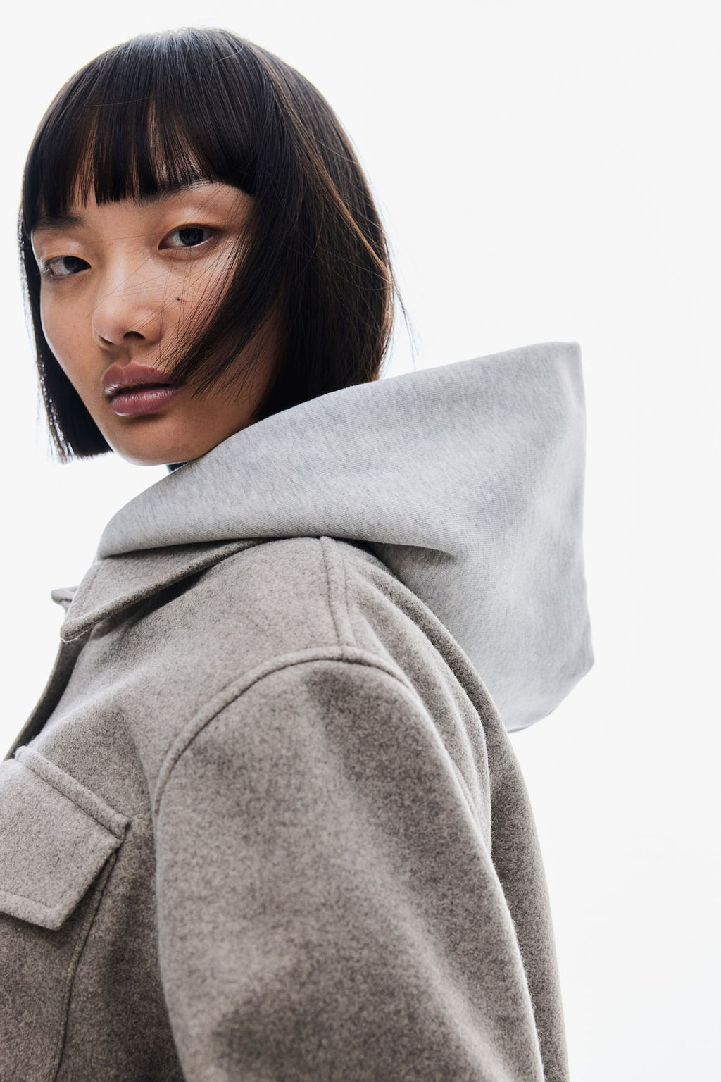 Chaqueta camisera oversize - H&m фото 3