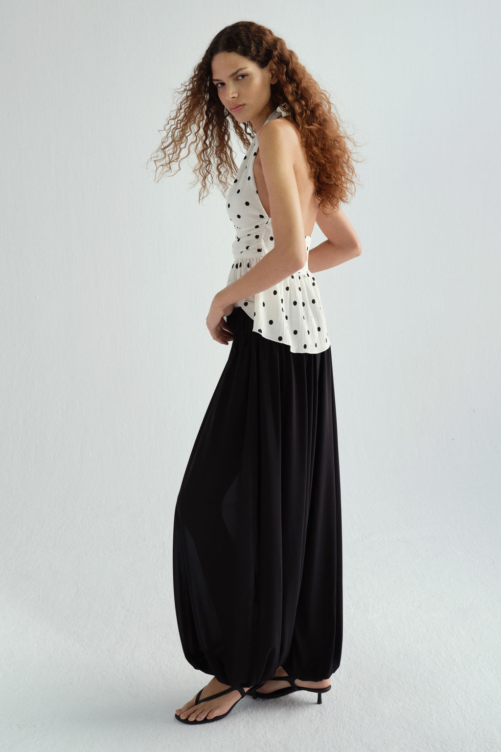 Top halter con peplum - H&m фото 4