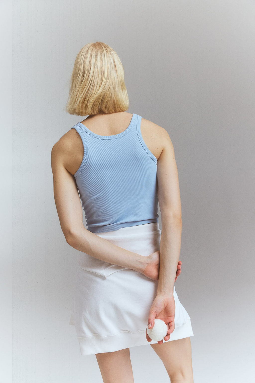 Top de deporte cropped seamless en DryMove - H&m фото 5