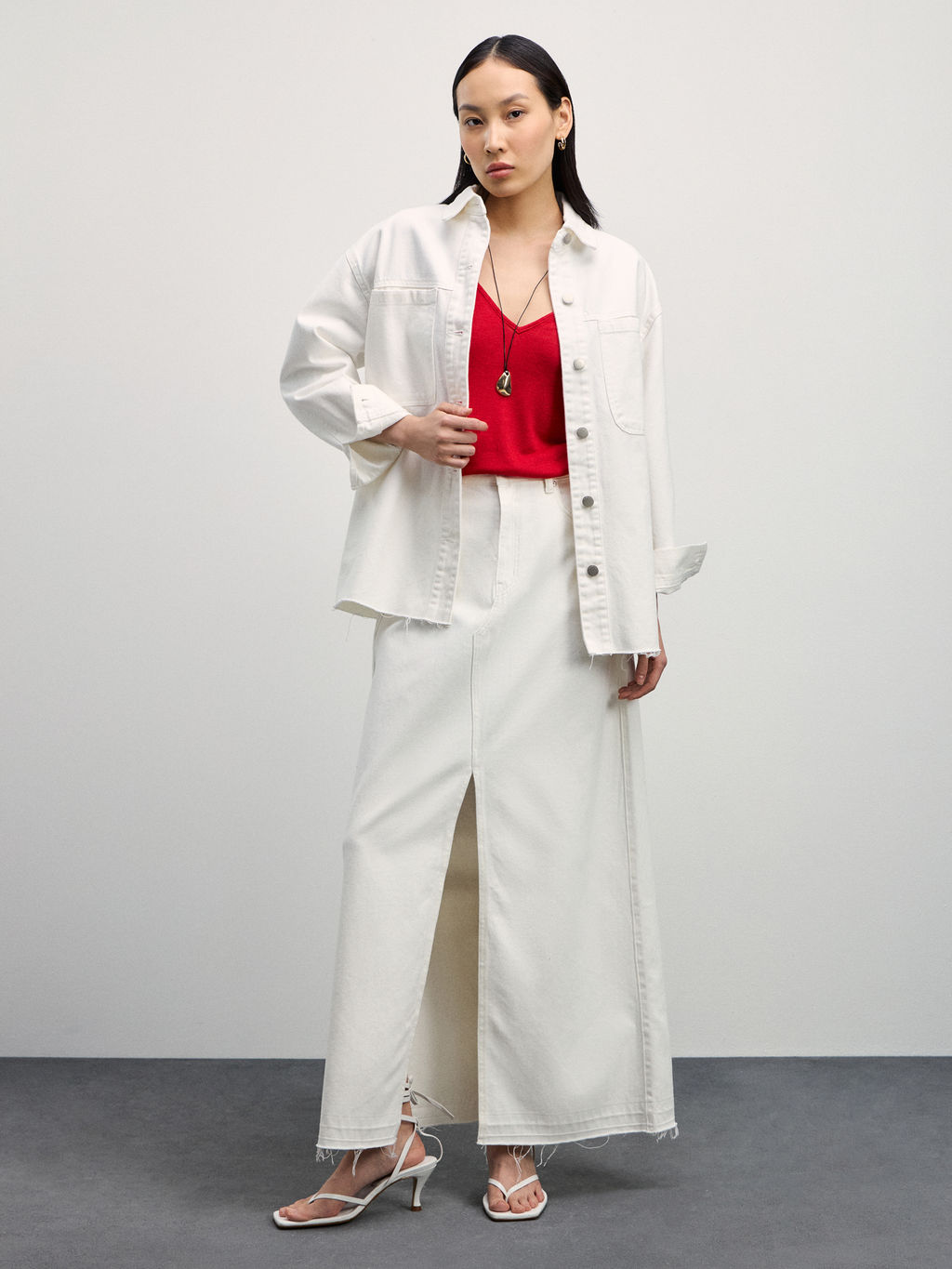 Майка оверсайз / Zarina  фото 7