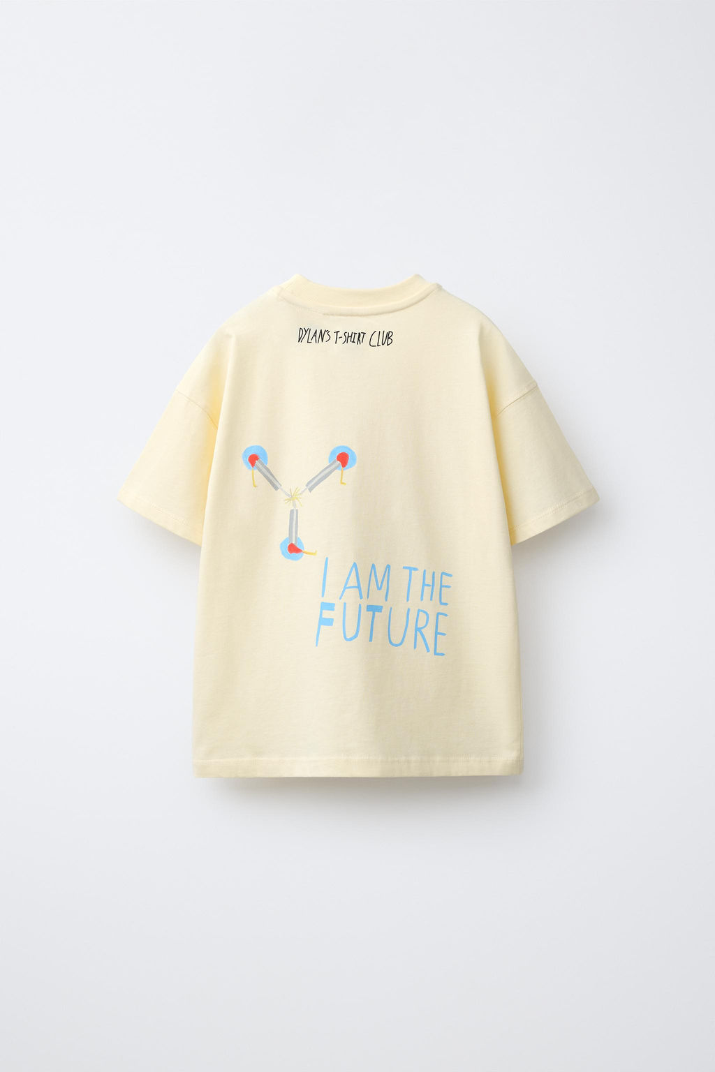 CAMISETA ILUSTRACI?N BACK TO THE FUTURE X DYLAN?S T-SHIRT CLUB X ZARA / Amarillo  фото 2