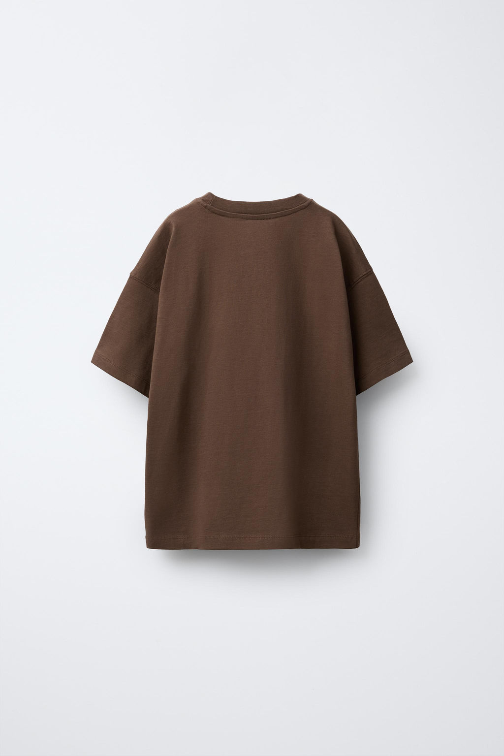 PLAIN MEDIUM WEIGHT T-SHIRT - Zara фото 2