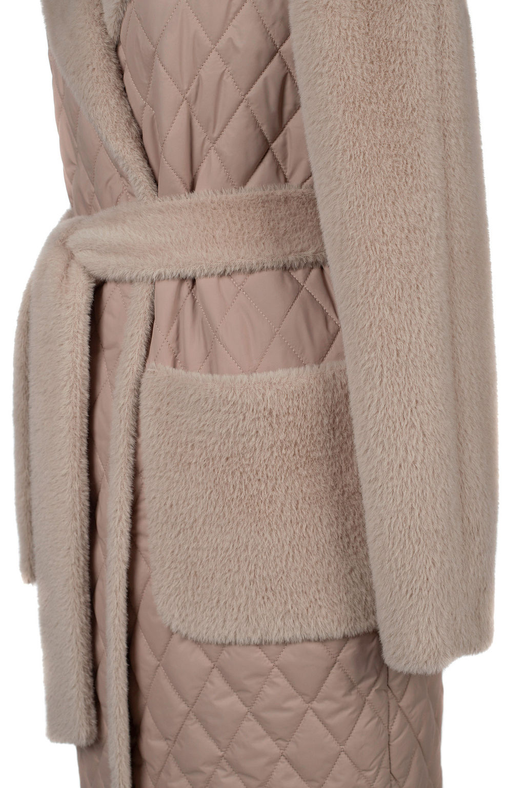 Пальто женское демисезонное (пояс) - El podio фото 11