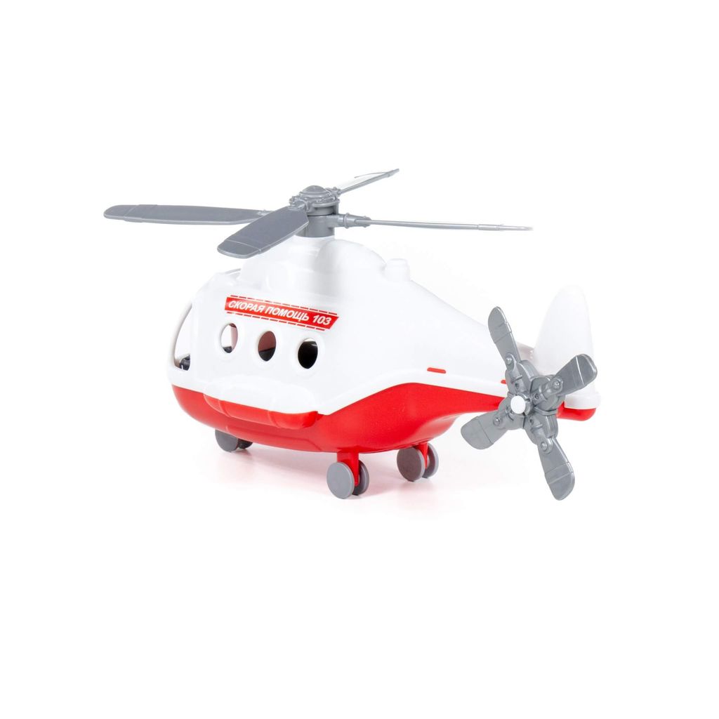 Вертолёт - скорая помощь Альфа (в сеточке) - Полесье фото 3