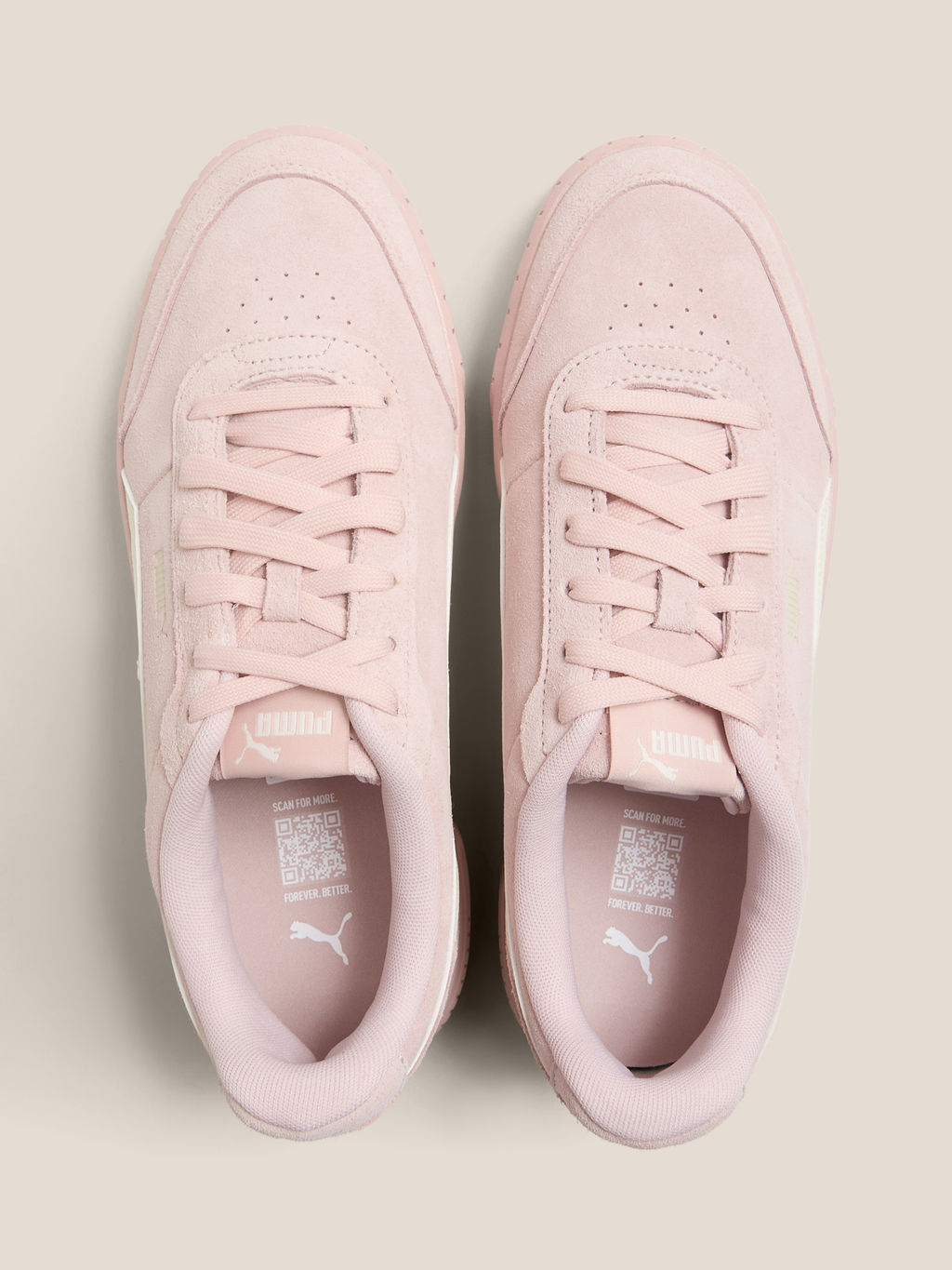 Женские кеды PUMA Carina Mia SD Артикул 4588977, светло-розовый