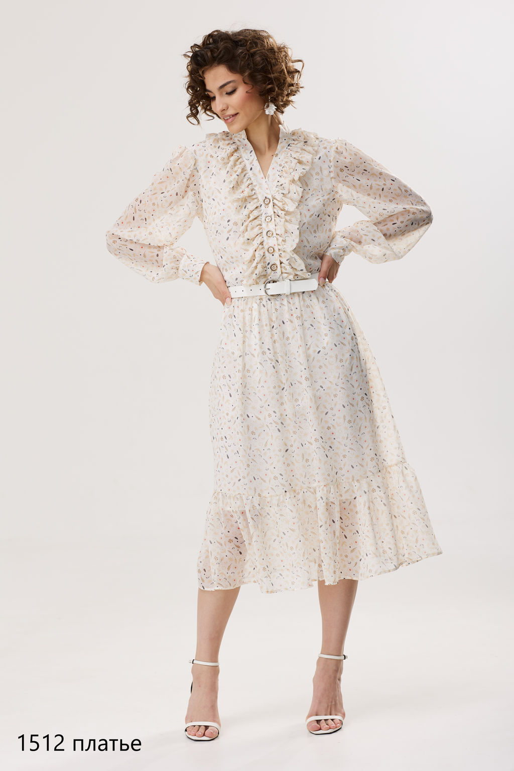 1512 Платье - Niv niv fashion фото 4