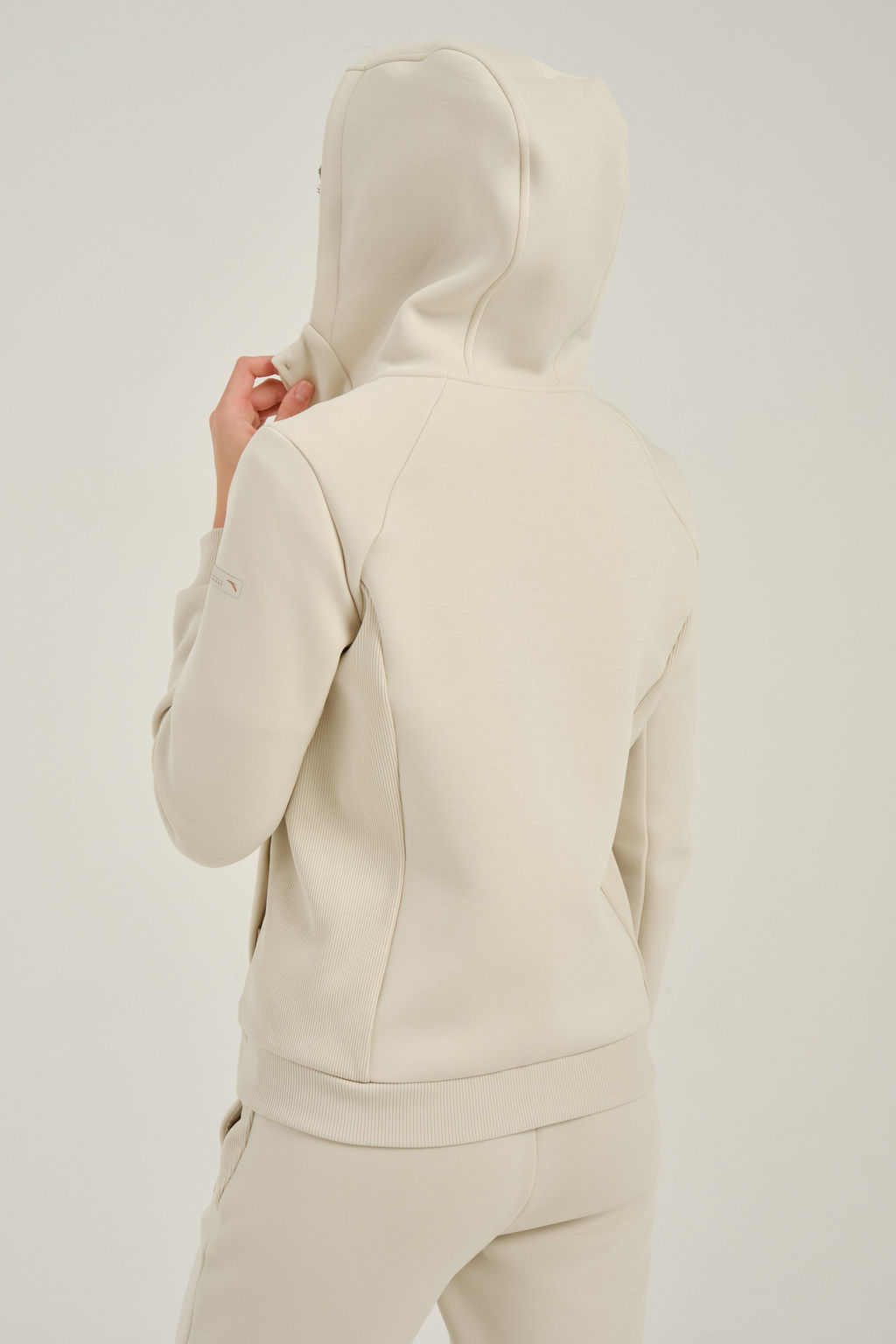 Толстовка на молнии Серый TRN Knit Track Top - Anta фото 6