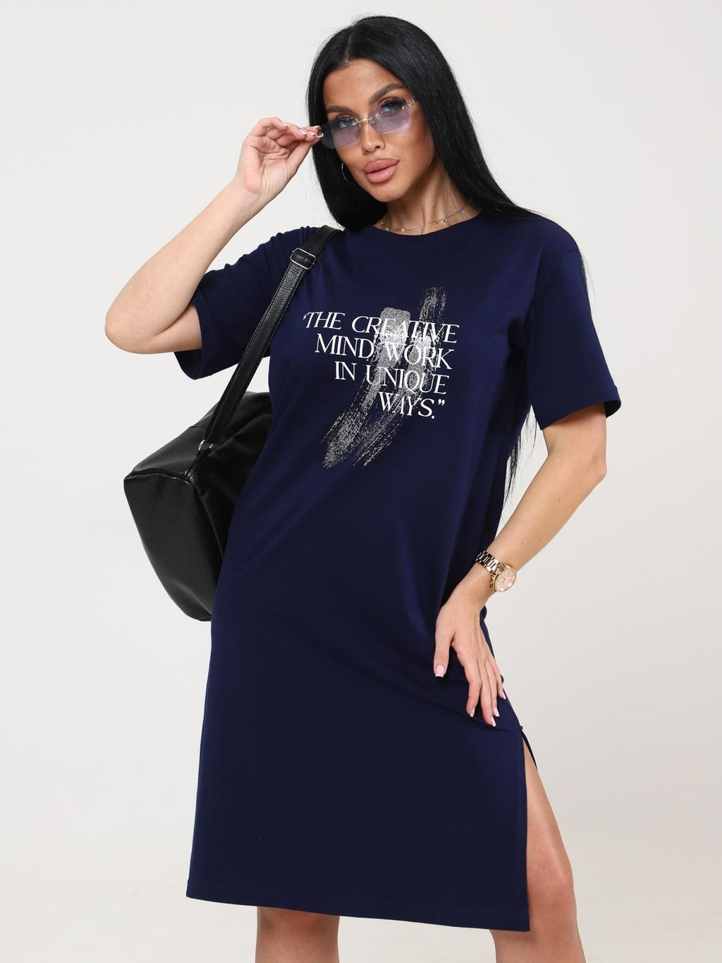 IV-CAPRIZ Тетрамино - туника чернильный