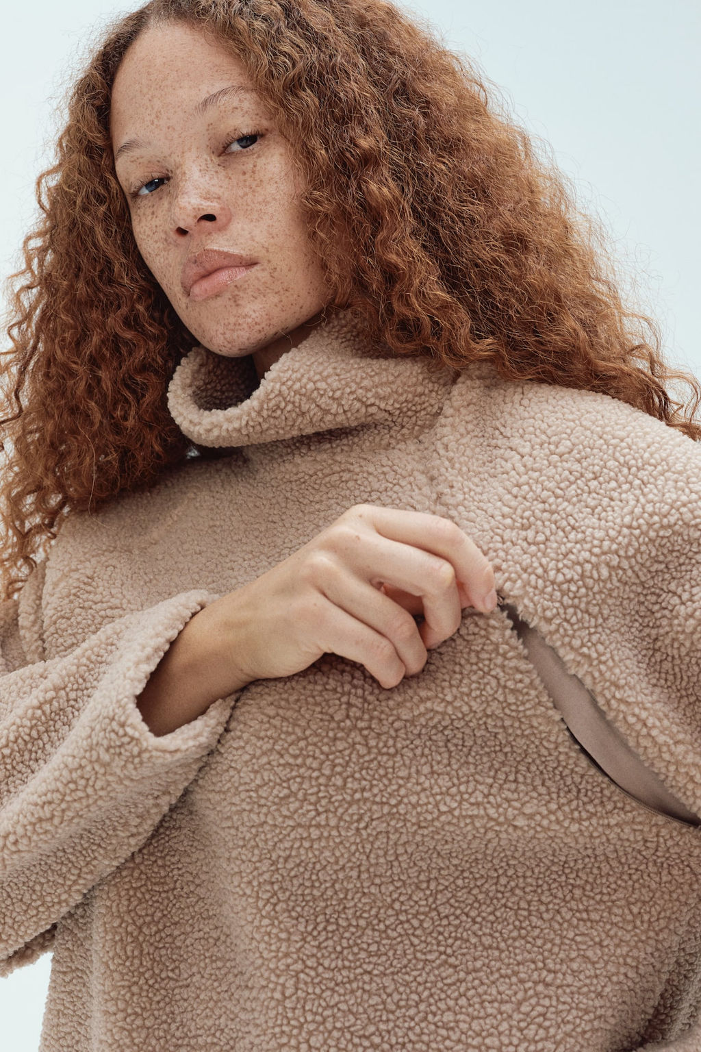 MAMA Sudadera de borreguito Before & After - H&m фото 4