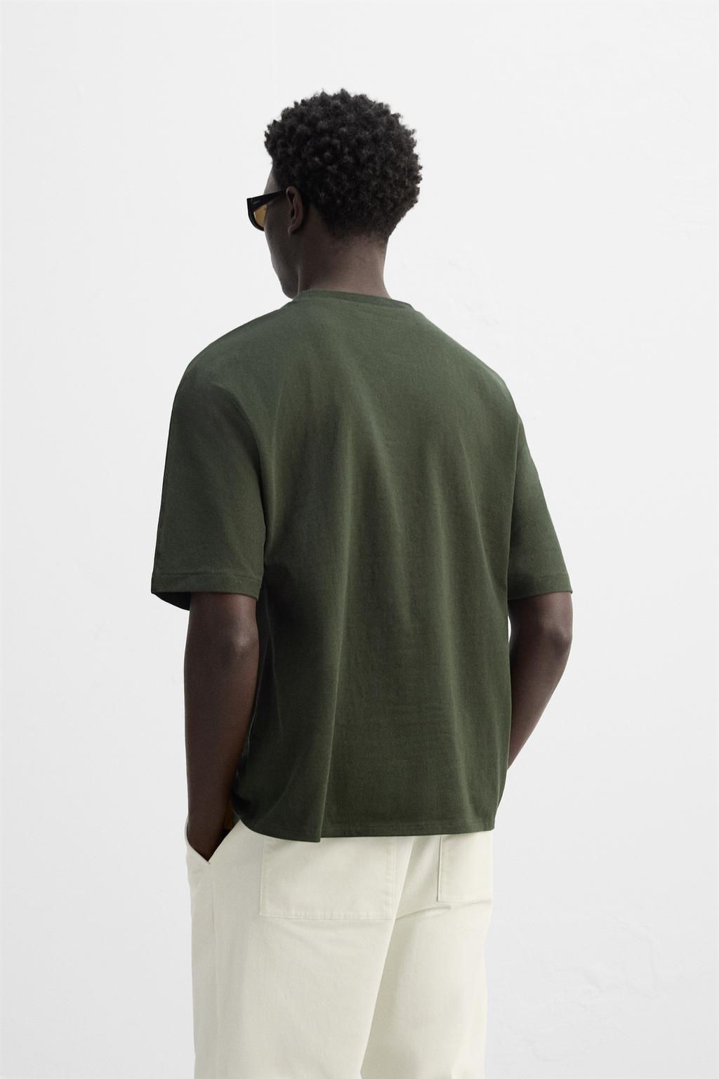 RELAXED FIT T-SHIRT - Zara фото 3