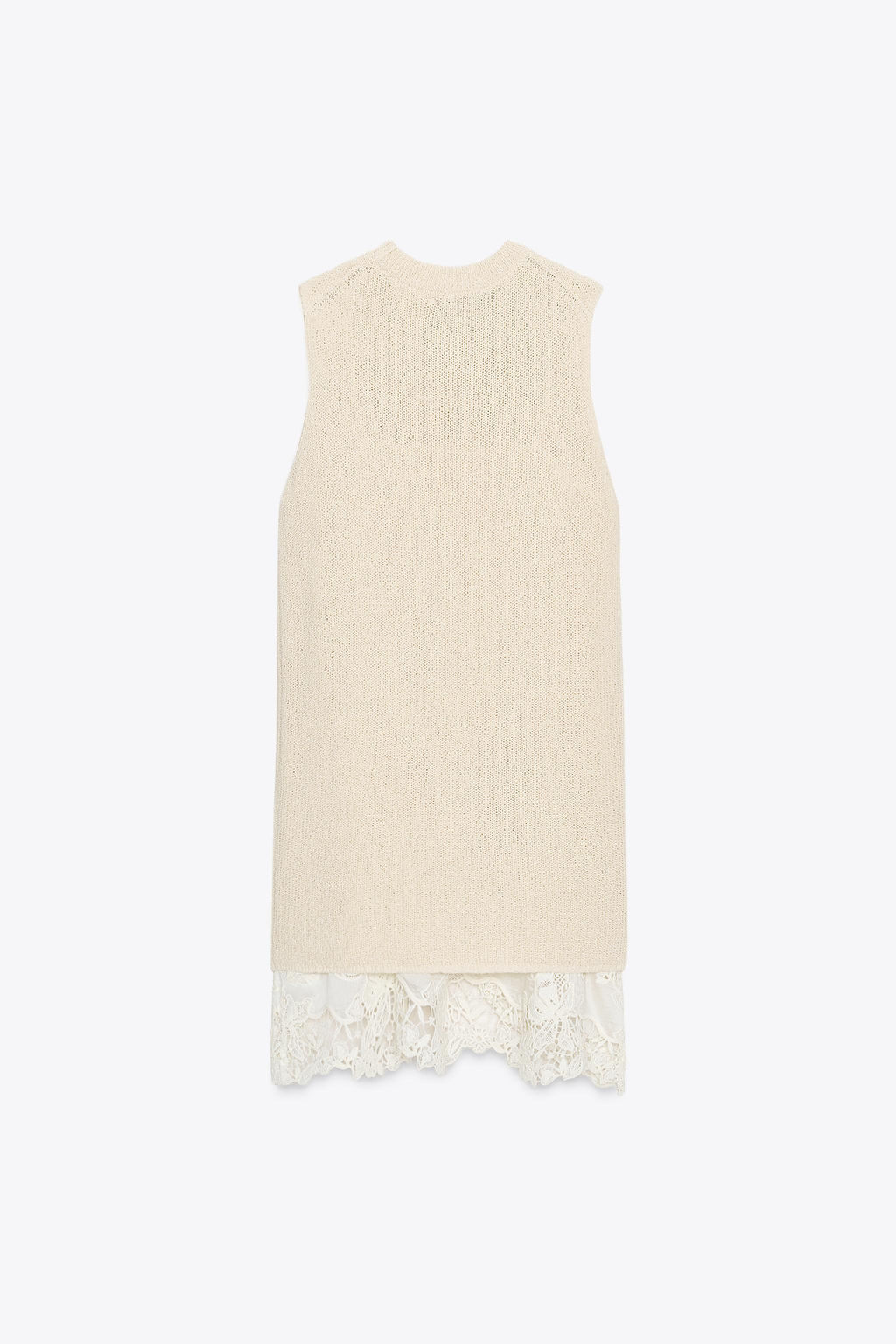 CONTRAST KNIT DRESS - Zara фото 11