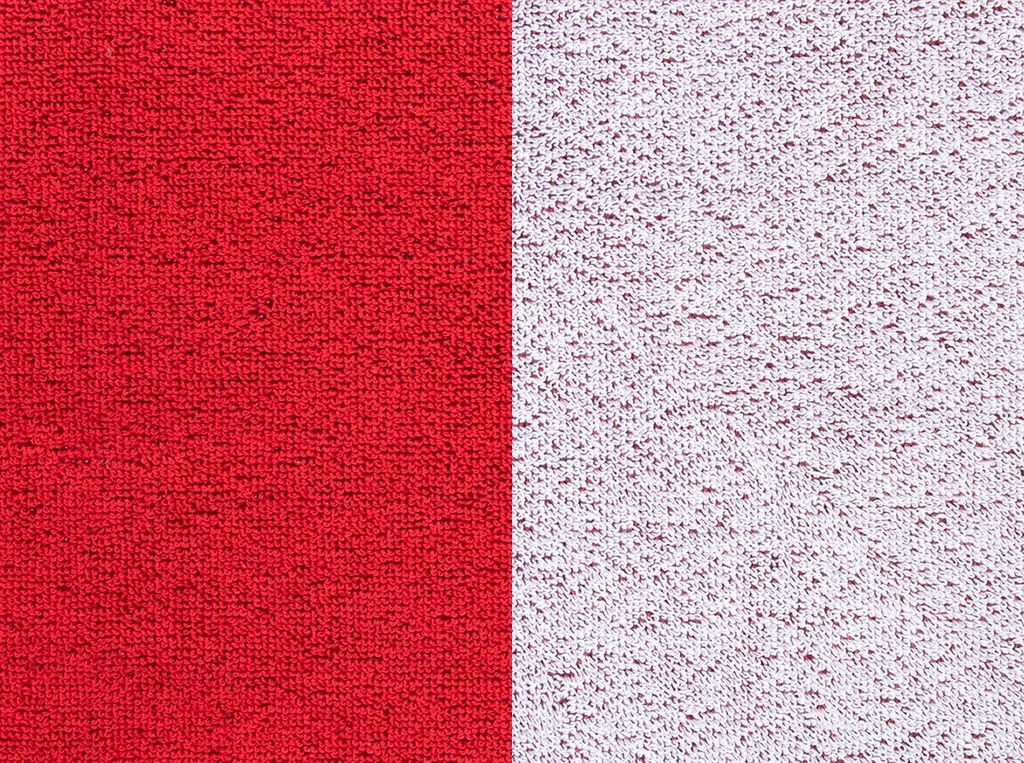 6с102.411ж1 Гусыня (красный4) Полотенце махровое 67х150см