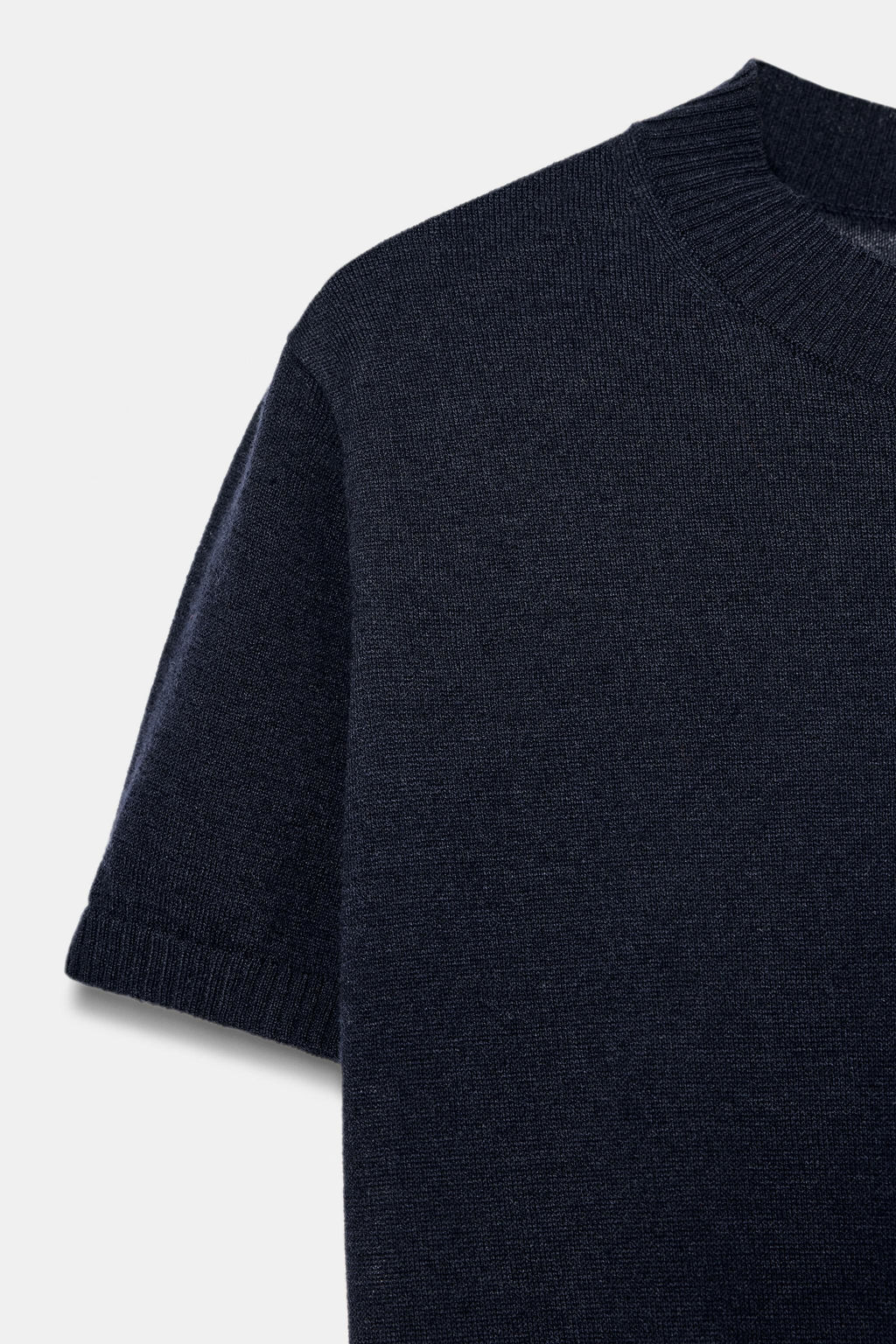 TOP PUNTO CON LANA / Marino - Zara фото 8