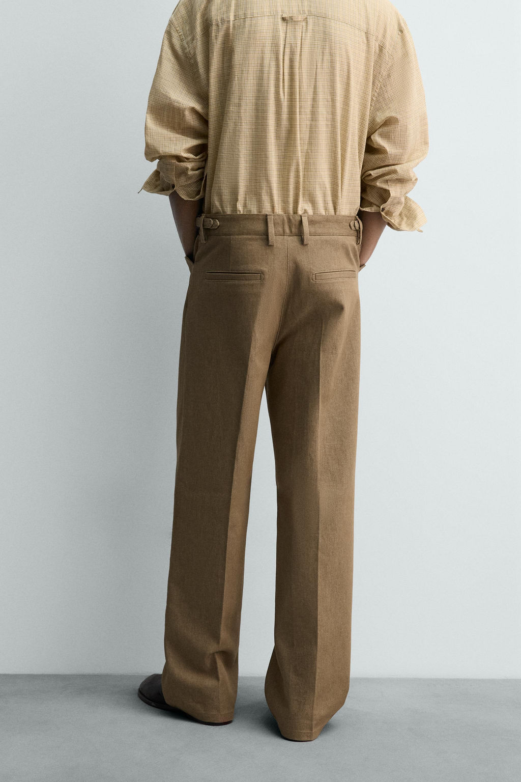 LIMITED EDITION STRAIGHT-LEG TROUSERS - Zara фото 13