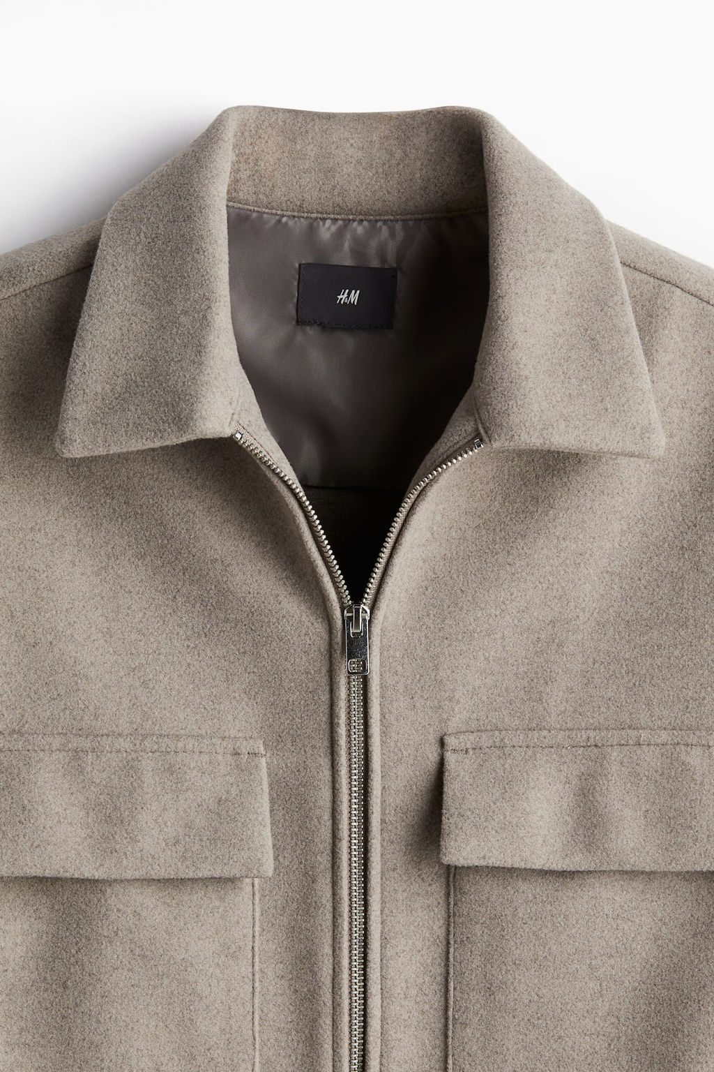 Sobrecamisa con cremallera Regular Fit - H&m фото 7