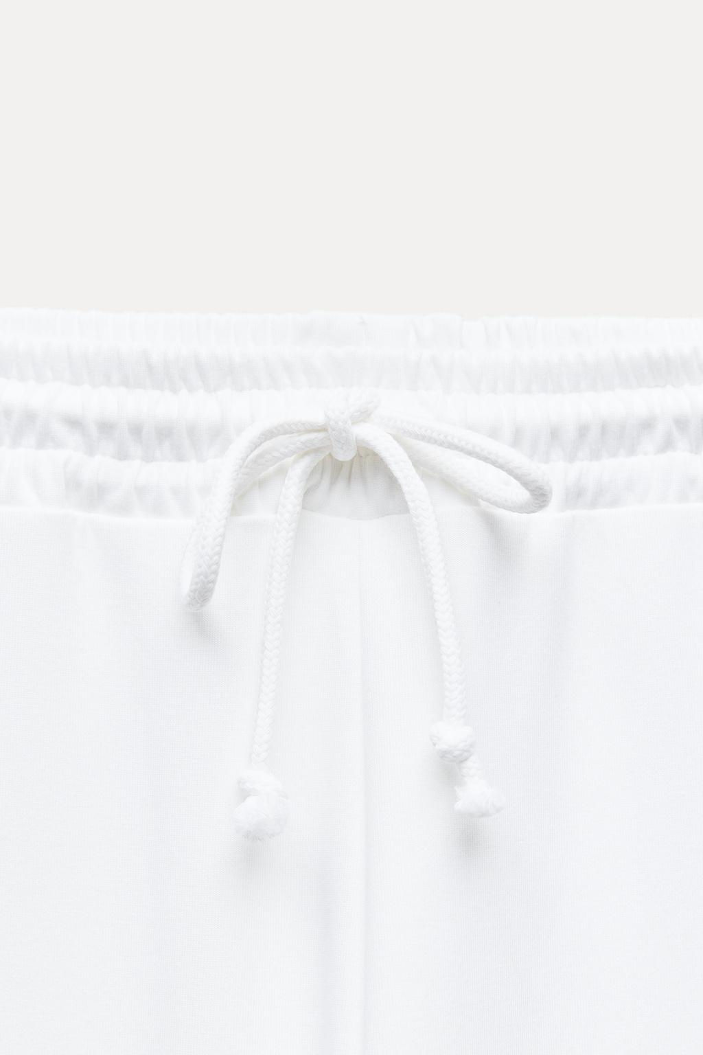 INTERLOCK JOGGER TROUSERS - Zara фото 17