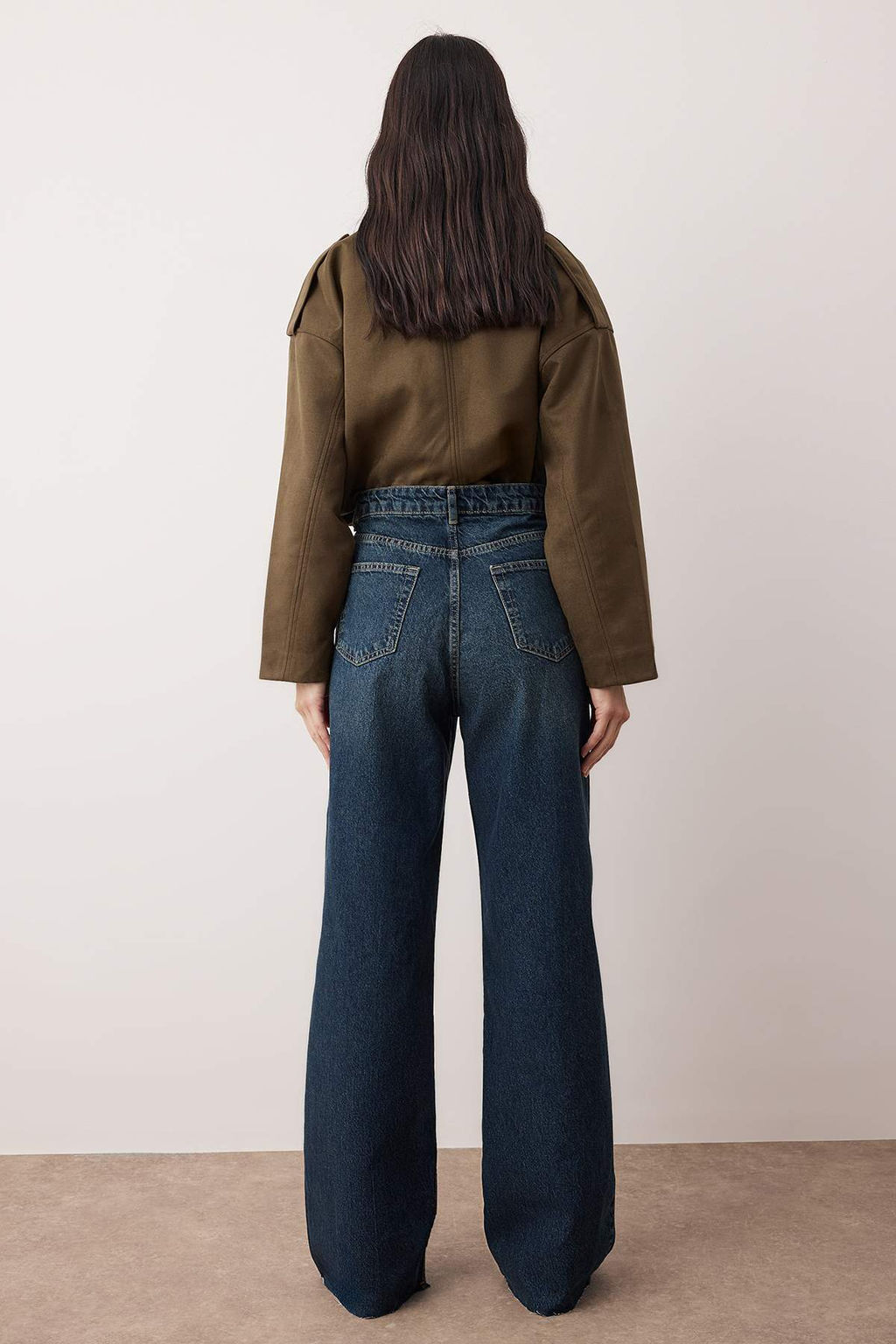 Mavi Yuksek Bel Genis Paca Wide Leg Jeans TWOAW26JE00089 - Trendyolmilla фото 11