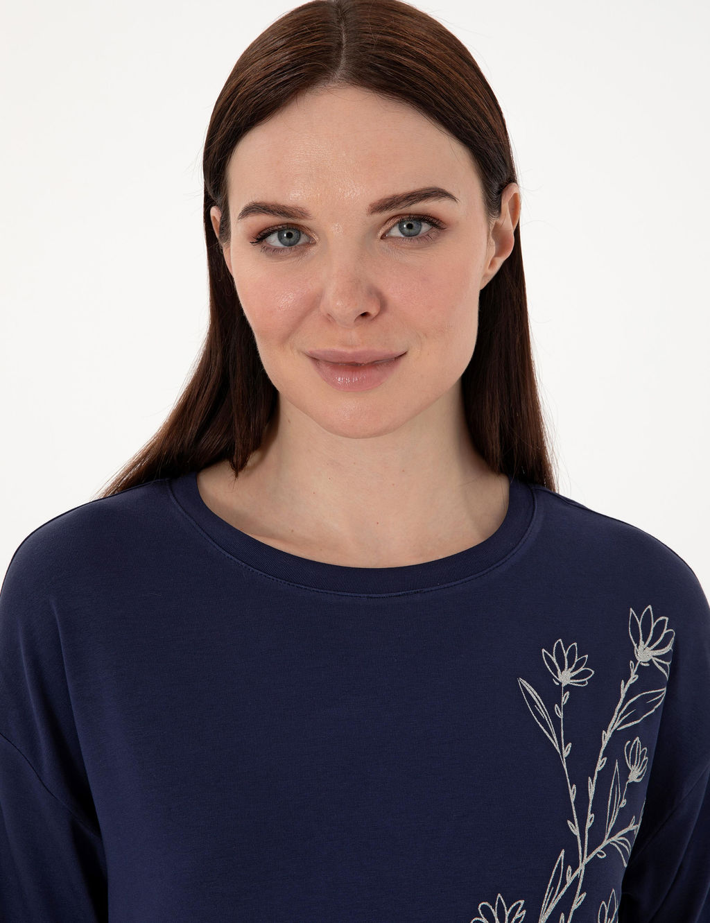 Lacivert Comfort Fit Ti__rt - Pierre cardin фото 2