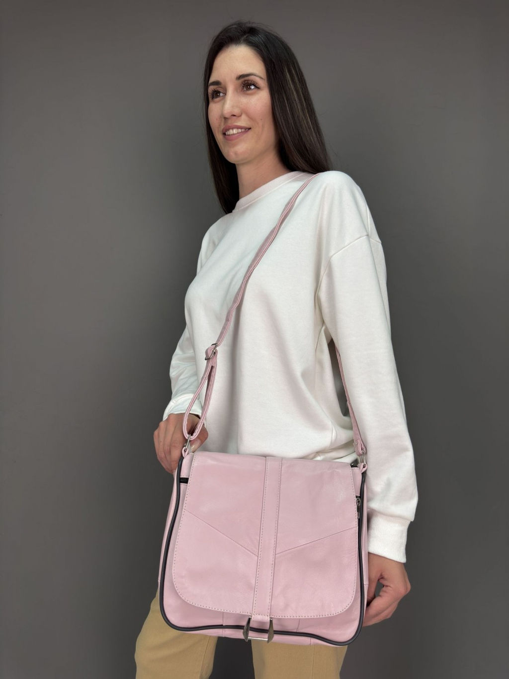 Сумка женская из телячьей кожи