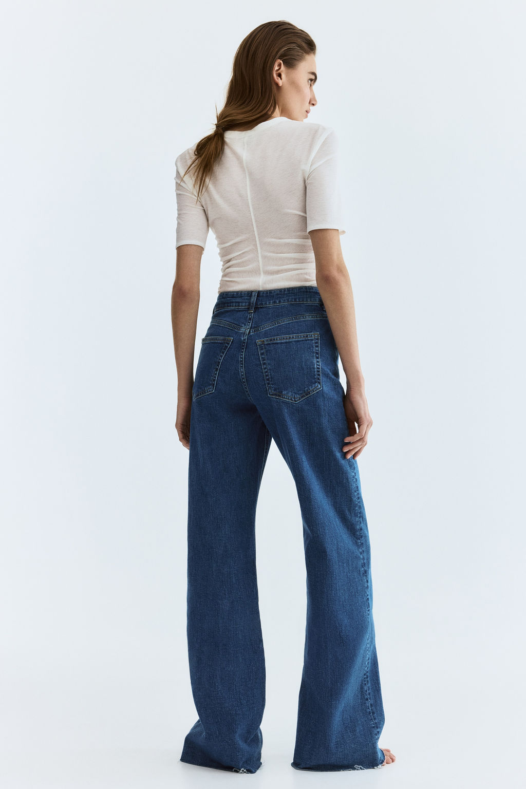 Wide High Waist Jeans - H&m фото 22
