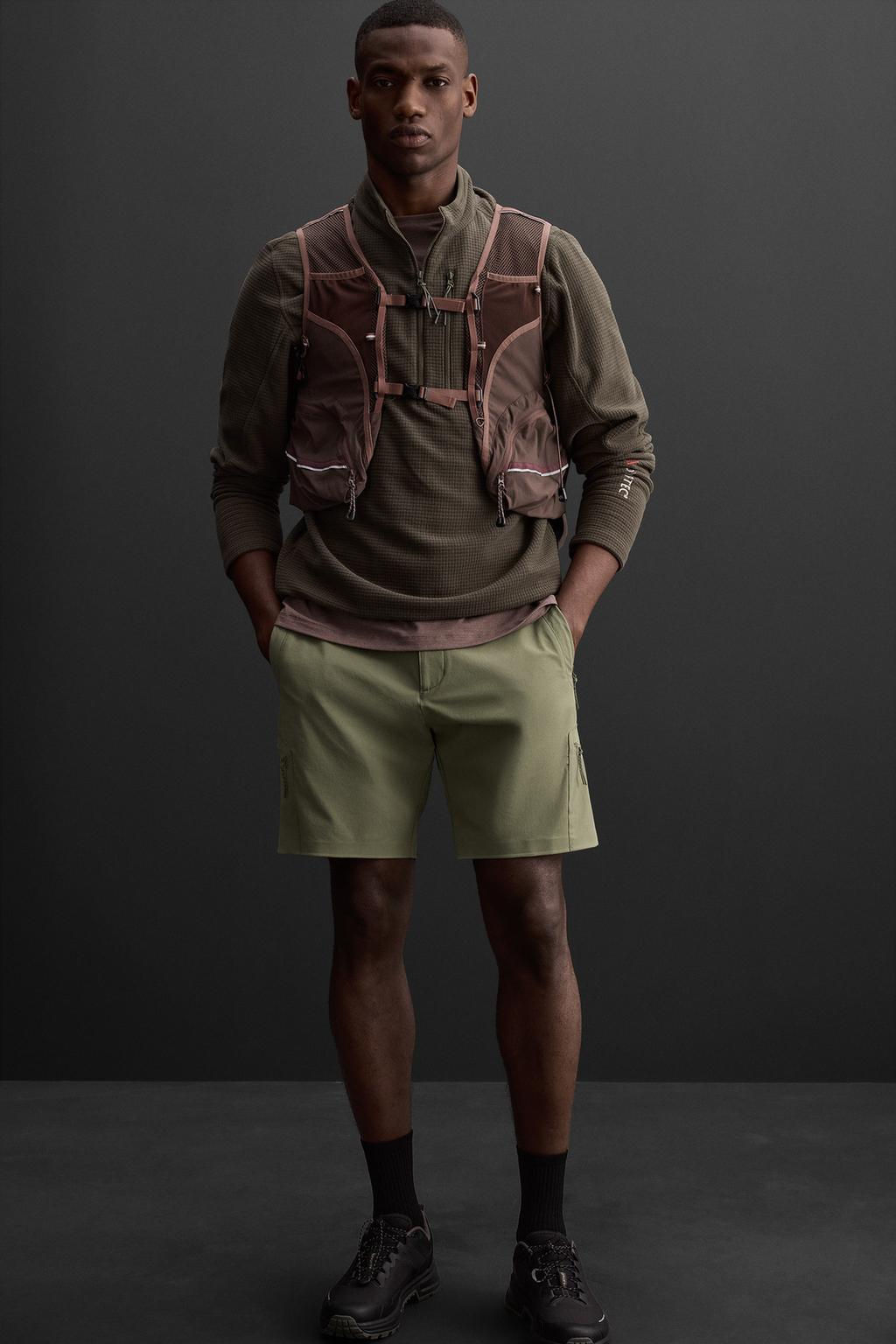 TREKKING CARGO BERMUDA SHORTS - Zara фото 15
