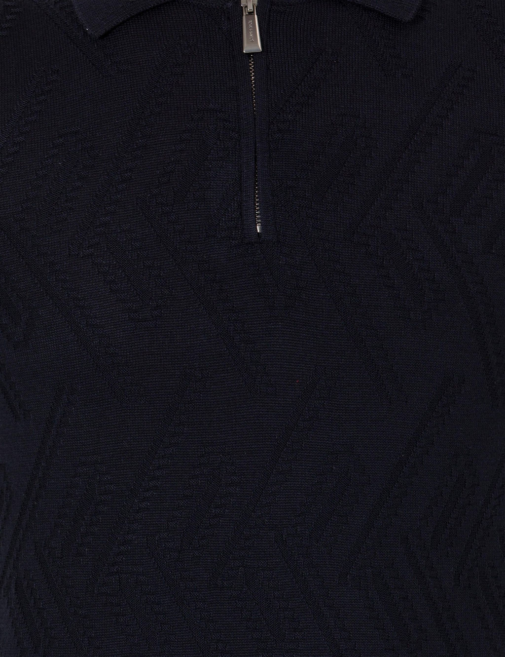 Lacivert Slim Fit D__meli Polo Yaka Triko Kazak - Pierre cardin фото 6
