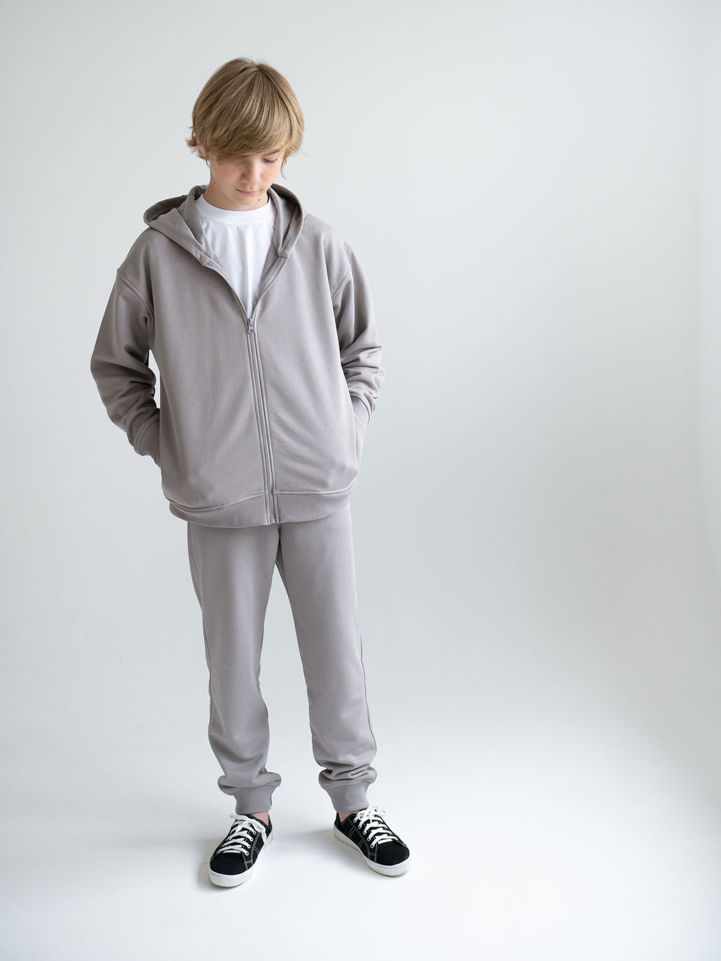 Джоггеры трикотажные 3х нитка петельный - Lesi kids фото 4