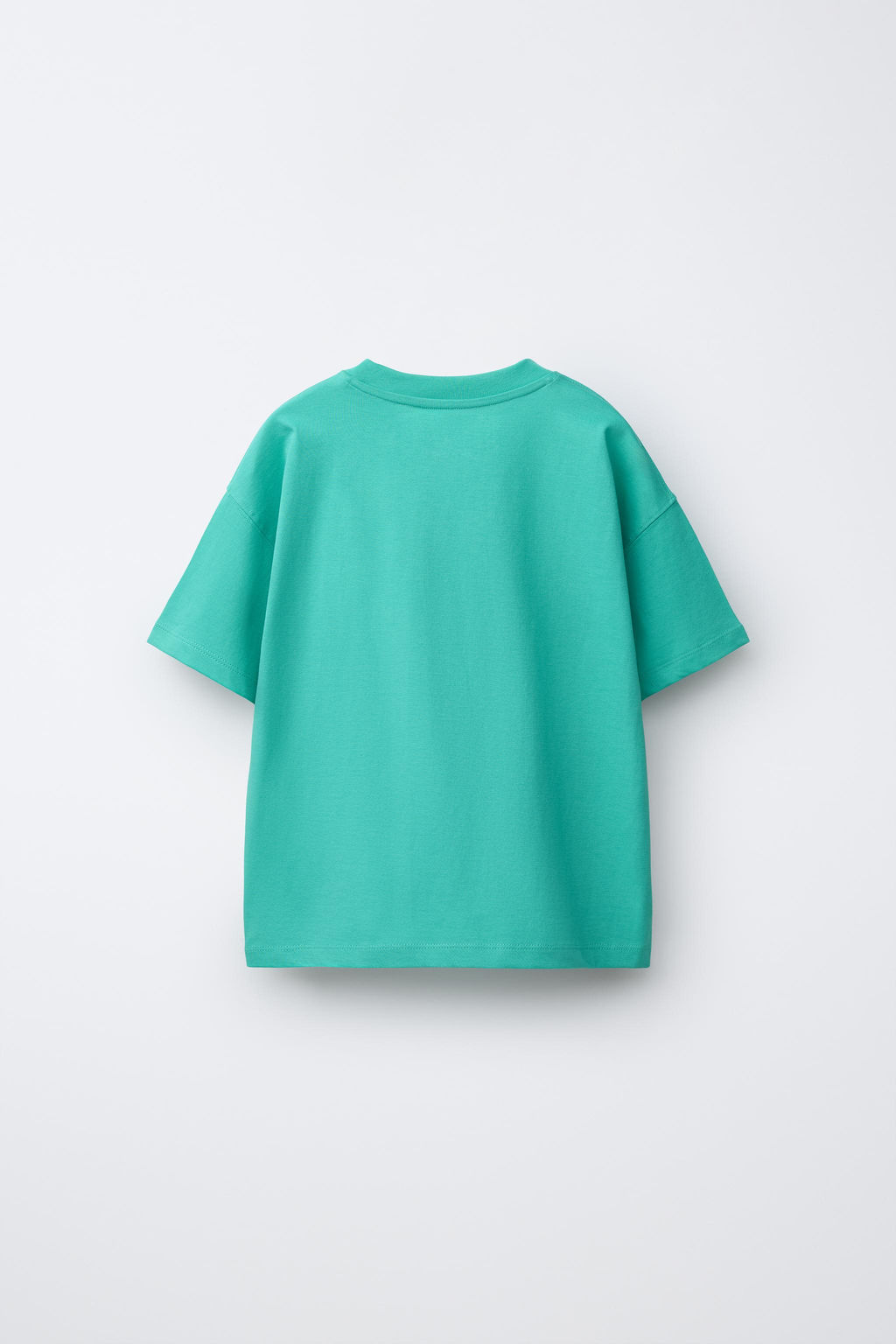 CAMISETA ESTAMPADO GRAFFITI / Verde agua - Zara фото 2