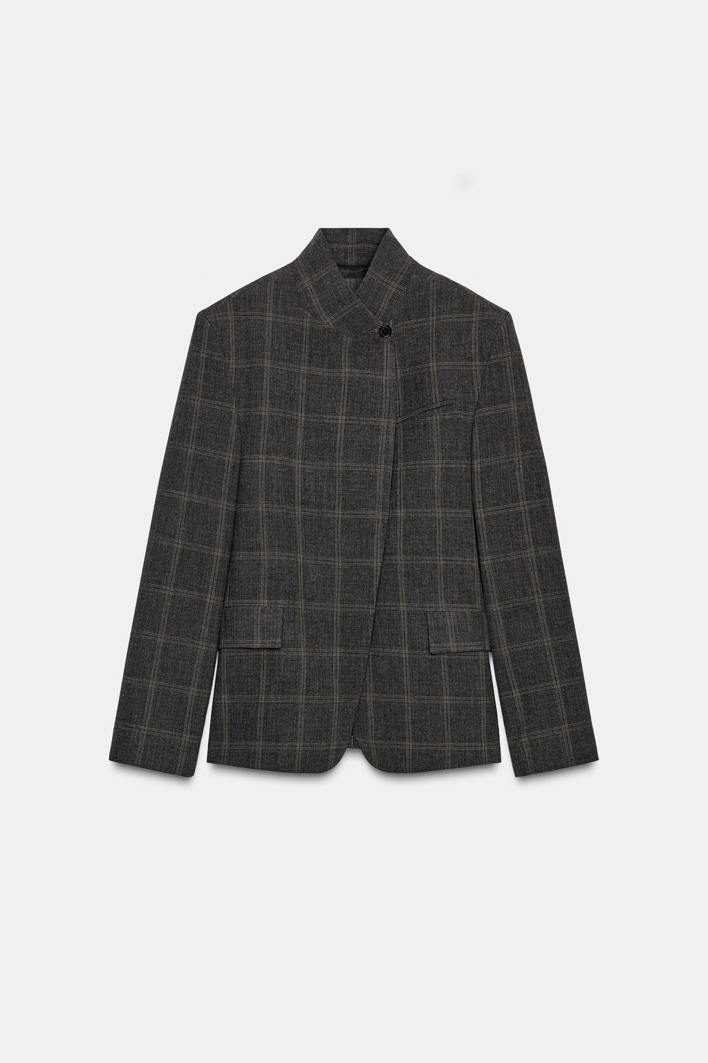 ZW COLLECTION LIMITED EDITION CHECK BLAZER - Zara фото 6