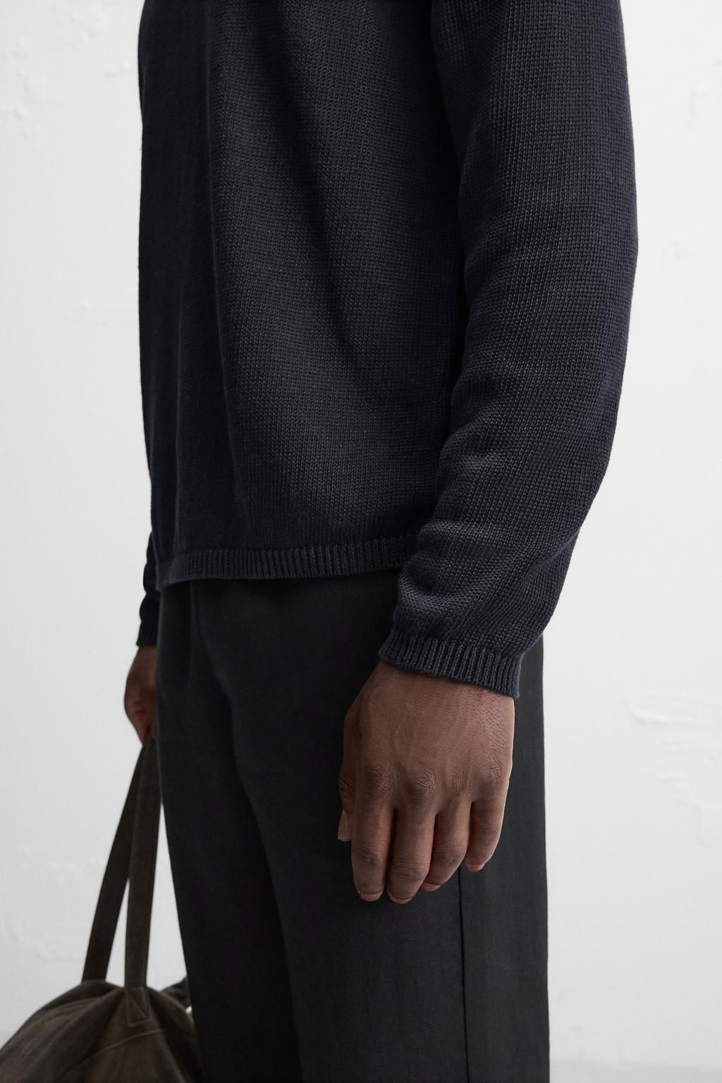 100% LINEN SWEATER - Zara фото 7