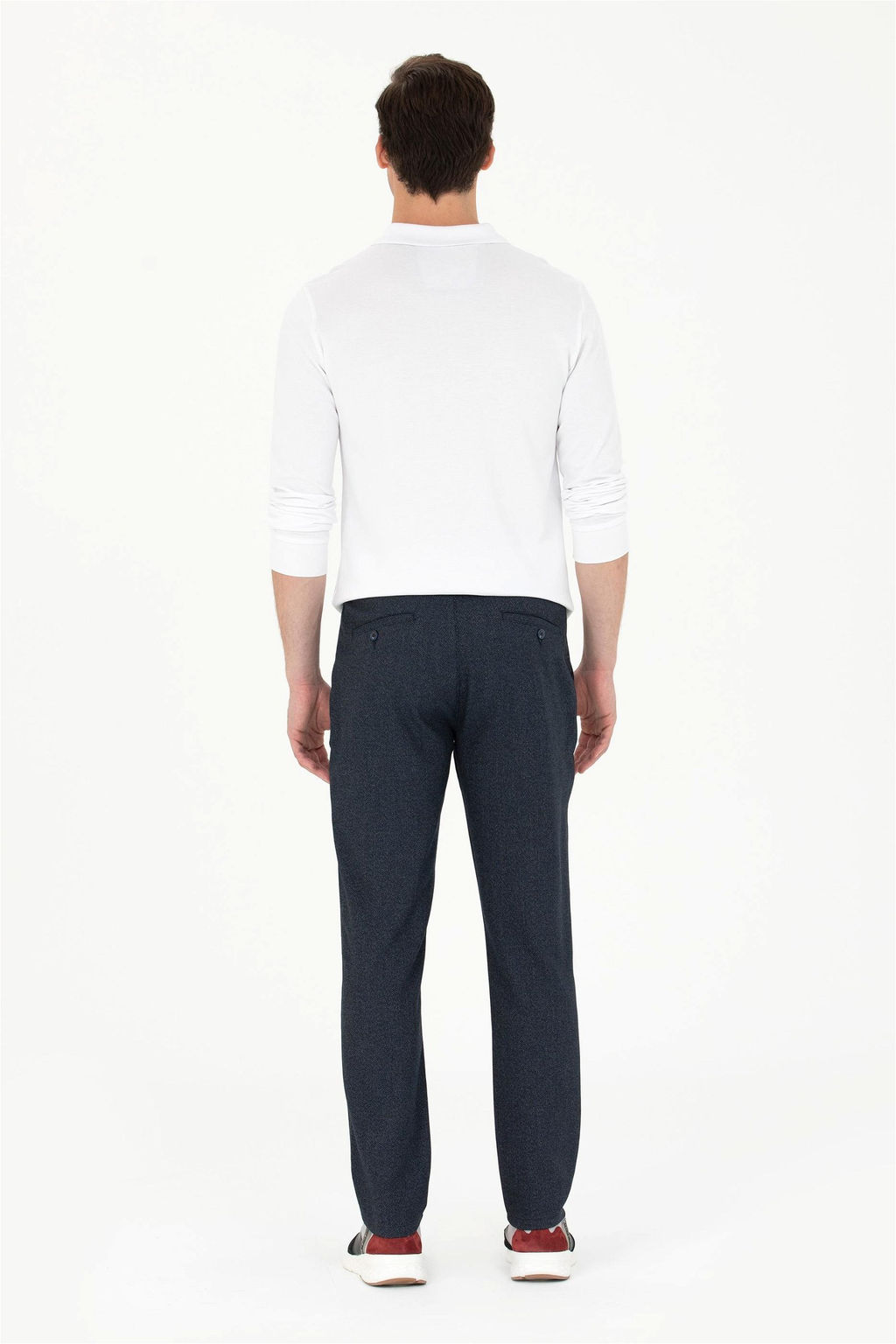 U. S. Polo Assn Мужские темно-синие брюки из плотной ткани - U.s. polo assn фото 4