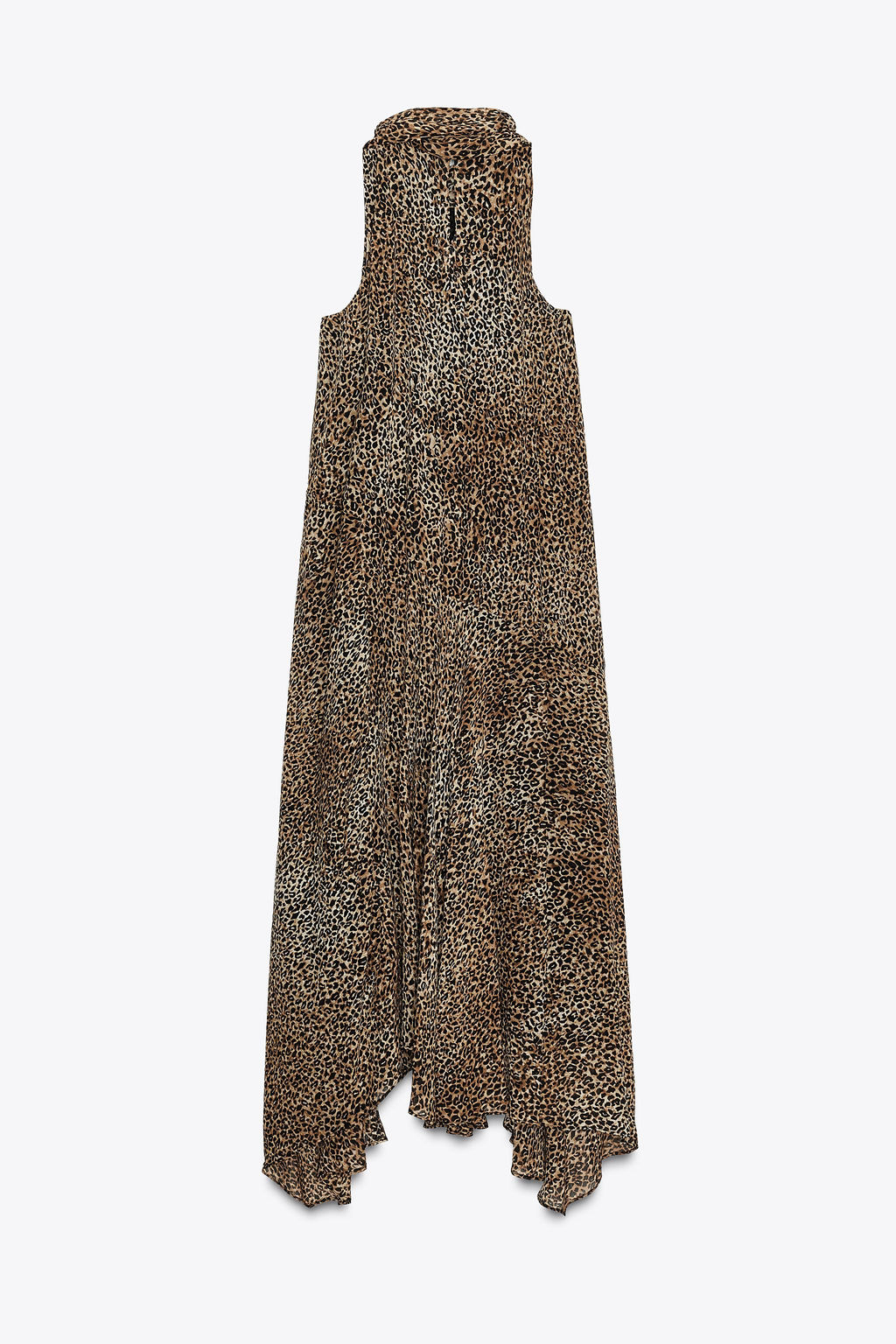 ZW COLLECTION ANIMAL PRINT HALTER DRESS - Zara фото 6