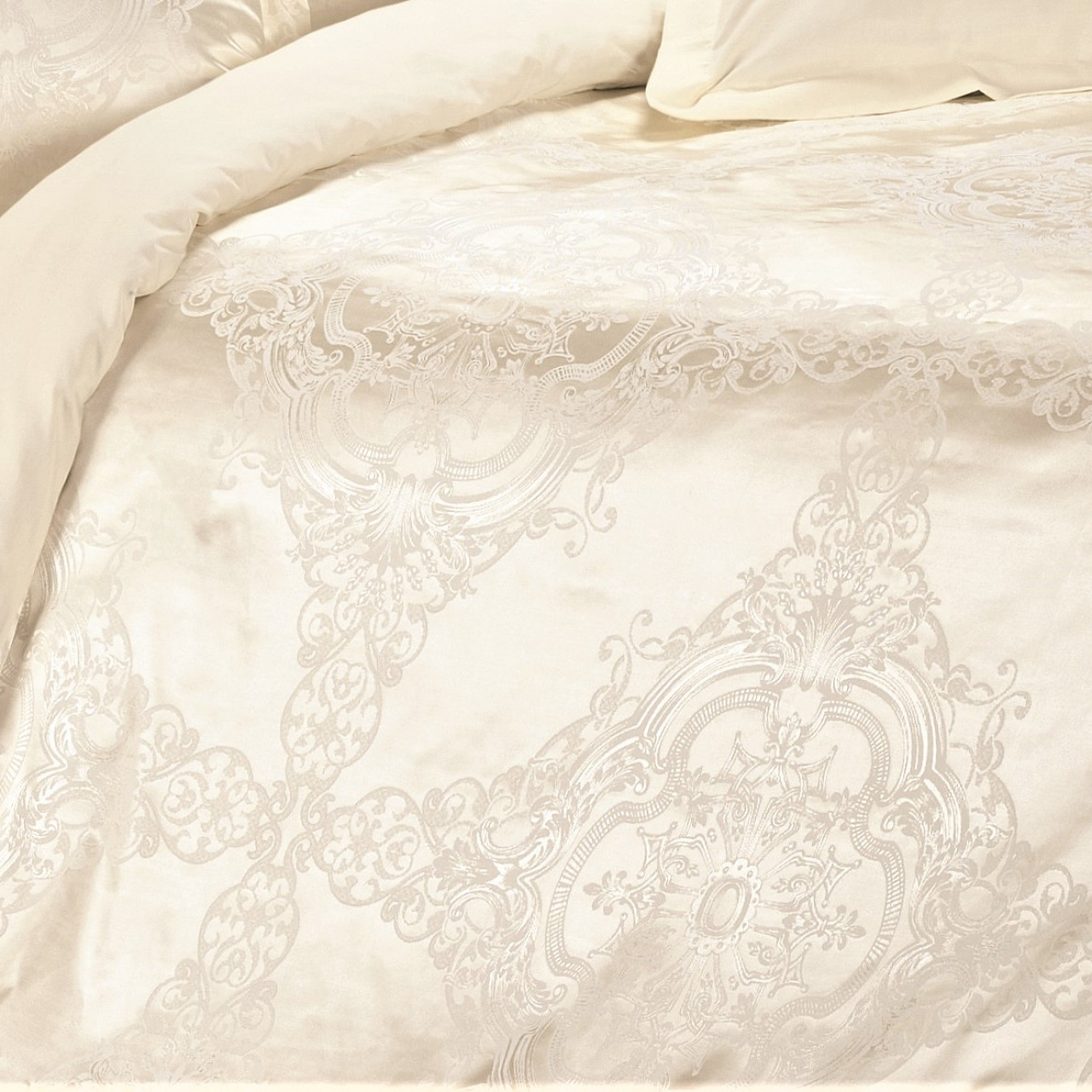 Постельное белье Нимфа Семейный (подарочная упаковка) + 4 наволочки - Ecotex фото 2