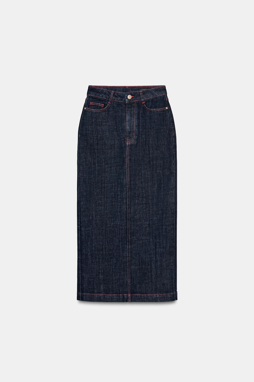 Z1975 MIDI DENIM SKIRT - Zara фото 6