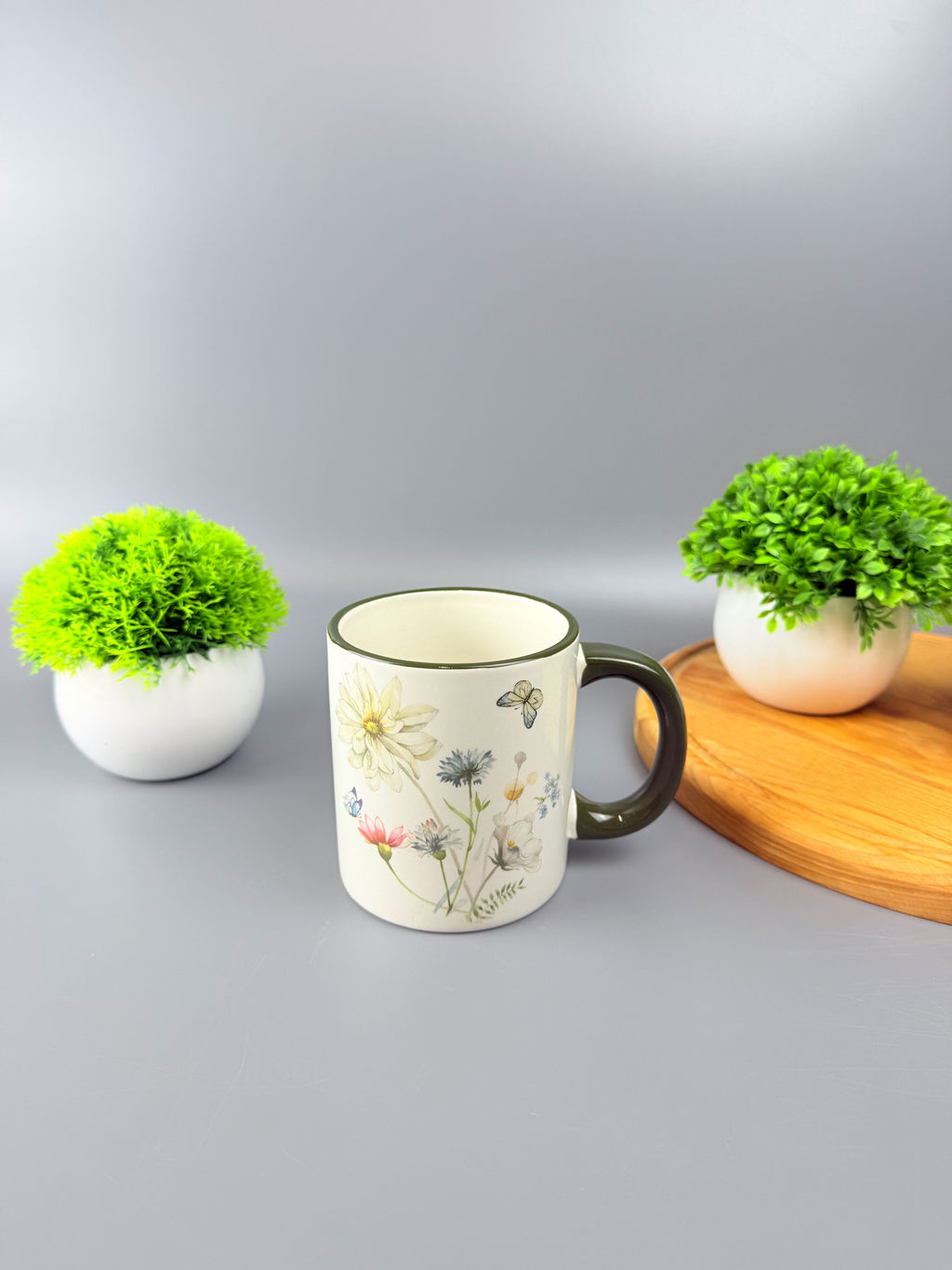 Кружка 380мл "Полевые цветы" 527-306