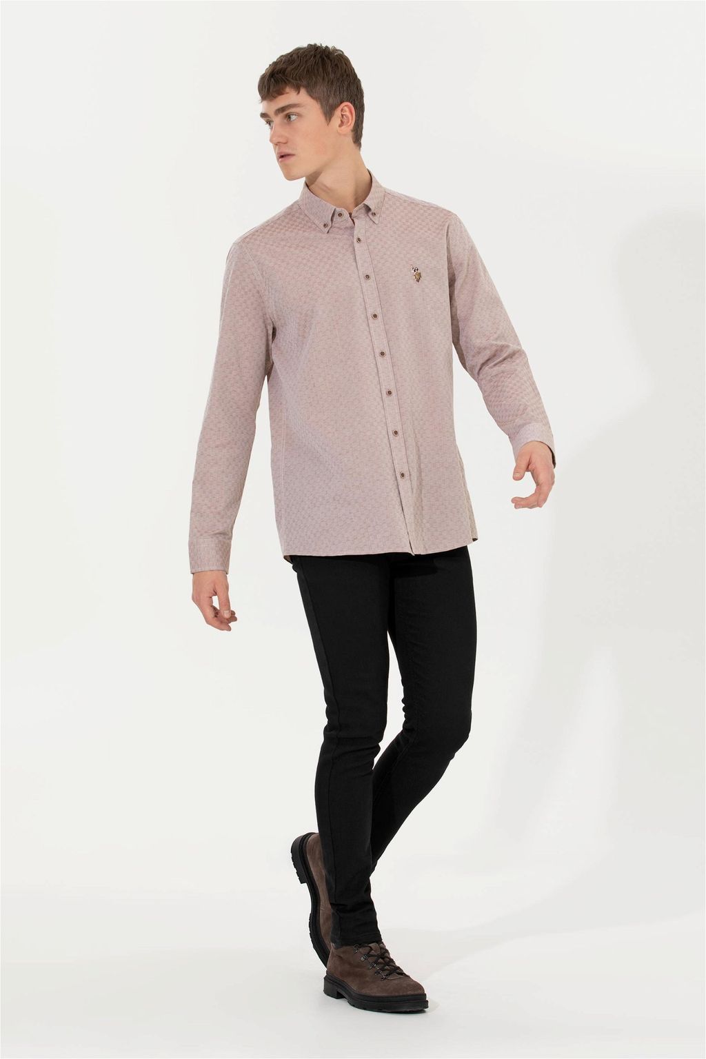 U. S. Polo Assn / Мужские черные джинсовые брюки - U.s. polo assn фото 3