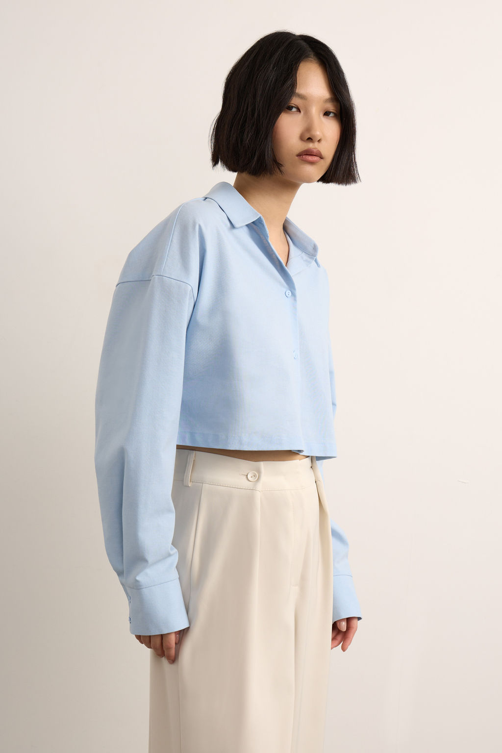 Рубашка изо льна c длинным рукавом - Mollis фото 4