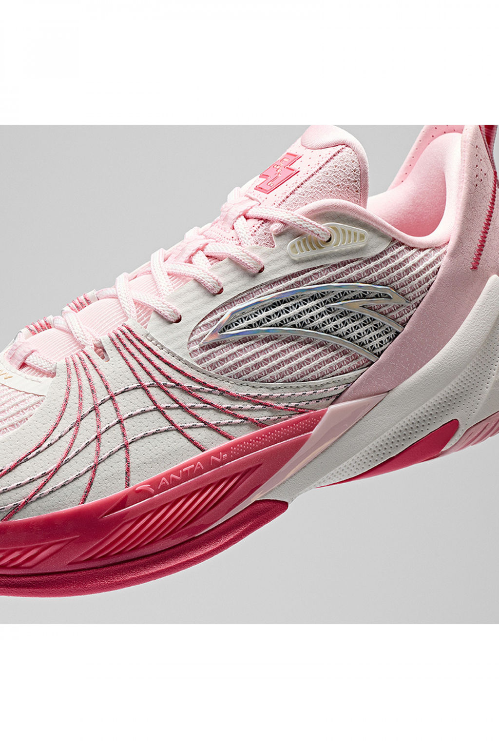 Кроссовки для баскетбола Белый/Розовый/Розовый