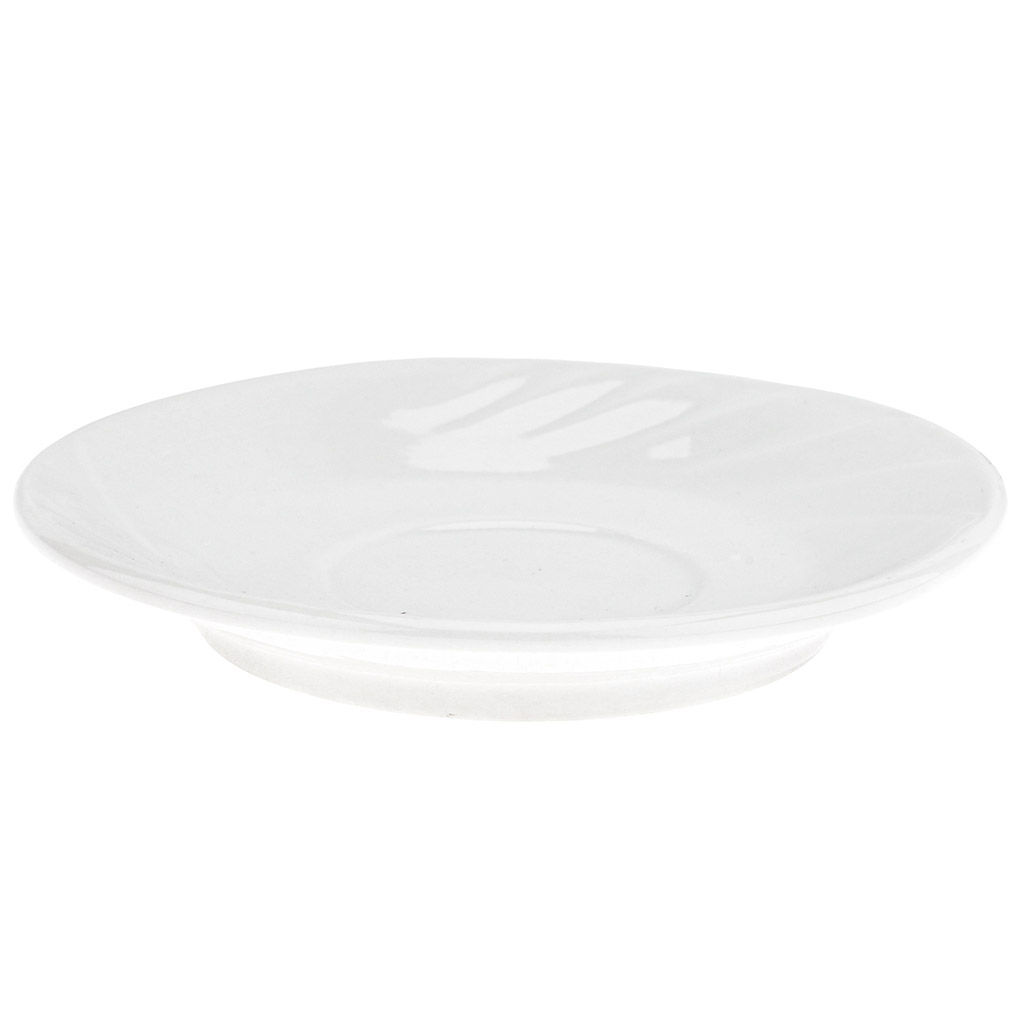 Блюдце фарфоровое д140мм, форма Голубка, белье (Беларусь) - Домашняя мода фото 2