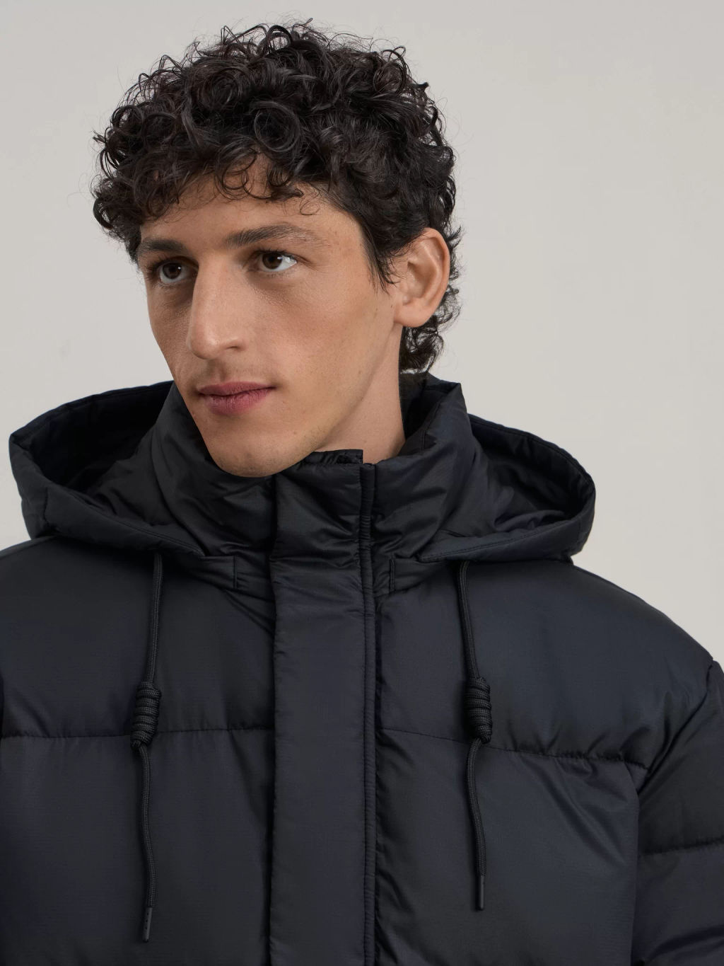 Куртка с натуральным наполнителем и съемным капюшоном / Zarina  фото 6