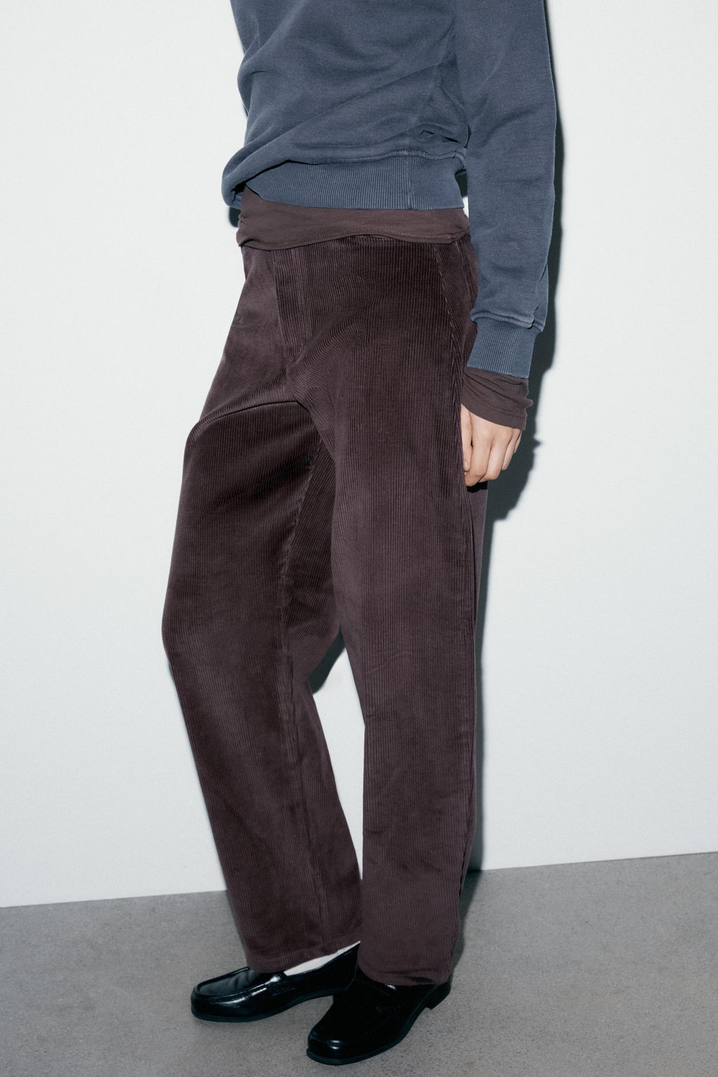 BALLOON CORDUROY TROUSERS - Zara фото 2