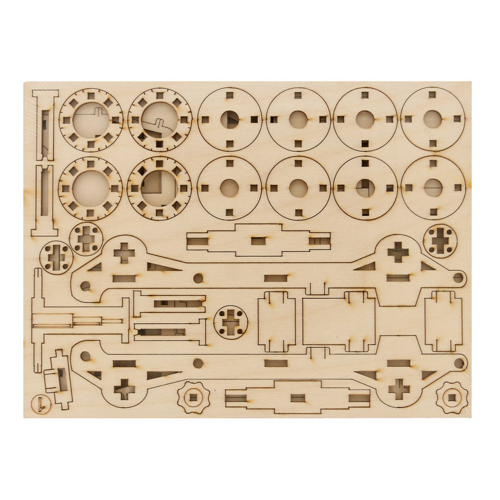 REZARK BIR-002 Пазл 3D 73 элемент. Грузовик
