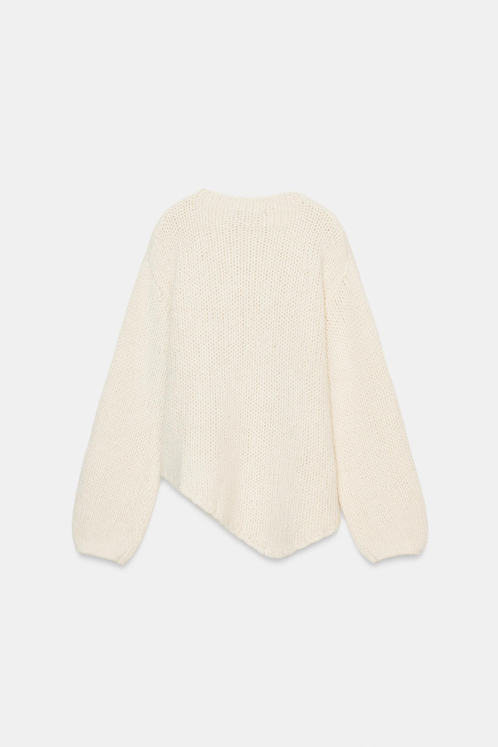 ASYMMETRIC HEM KNIT JUMPER - Zara фото 6