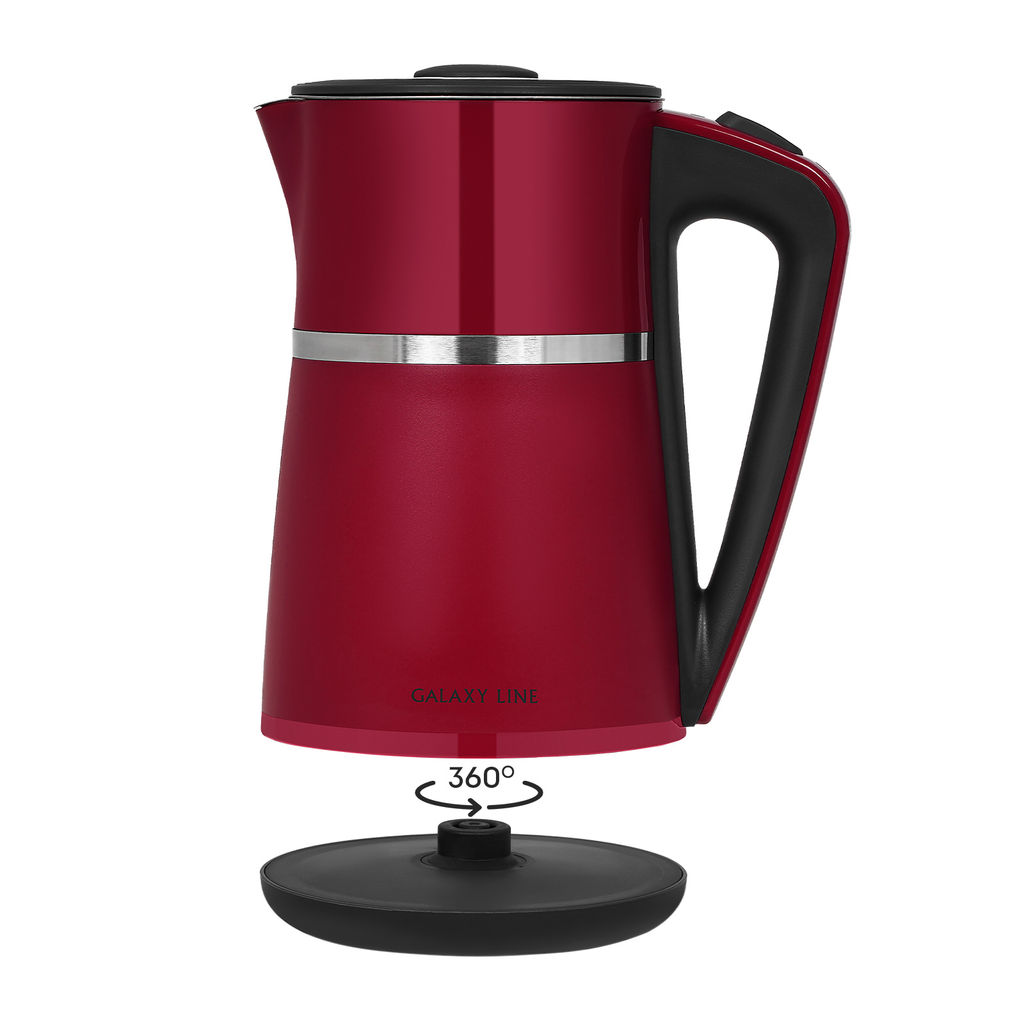 Чайник электрический GALAXY LINE GL0339/красный  фото 2