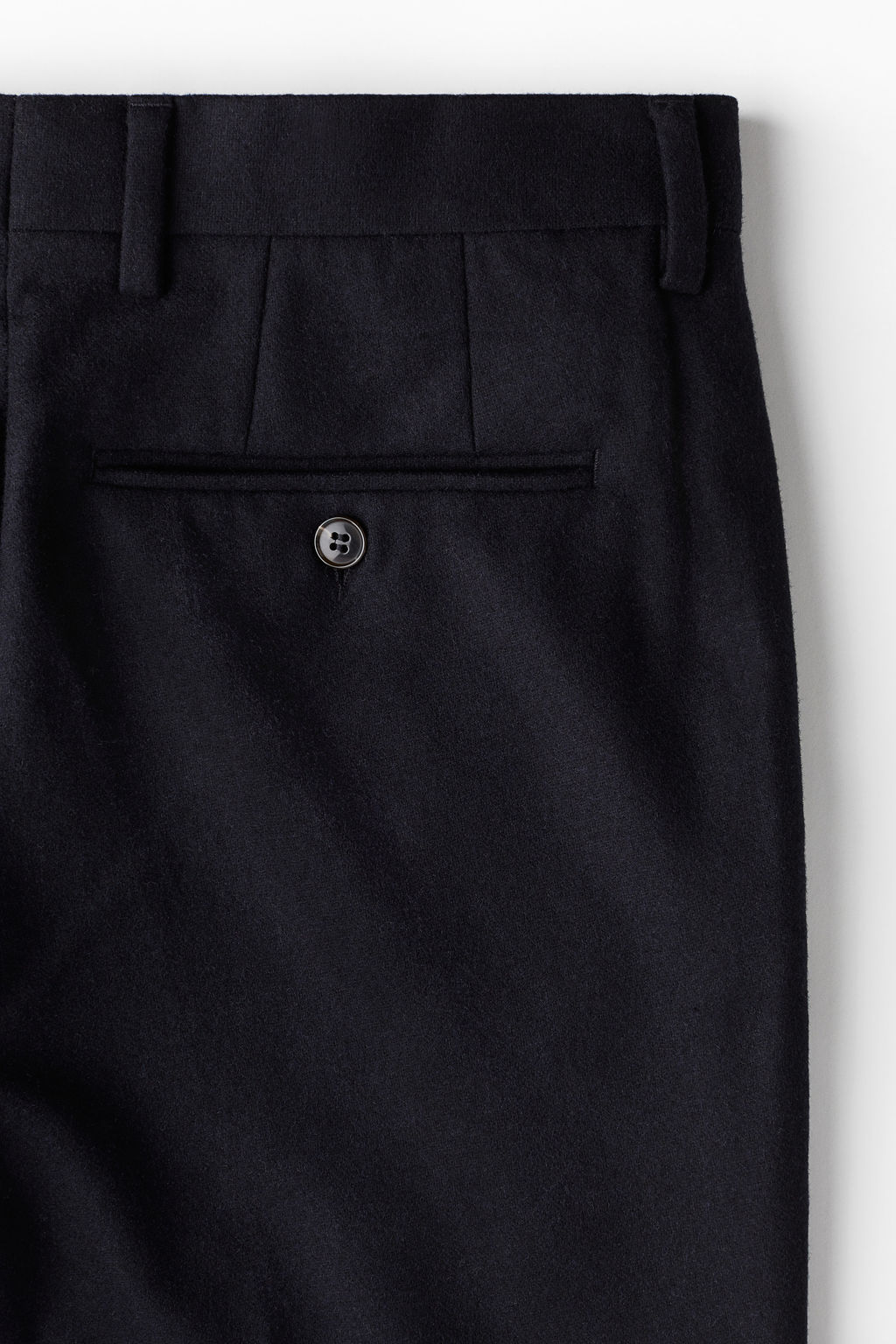 Slim Fit Wool-blend trousers - H&m фото 8