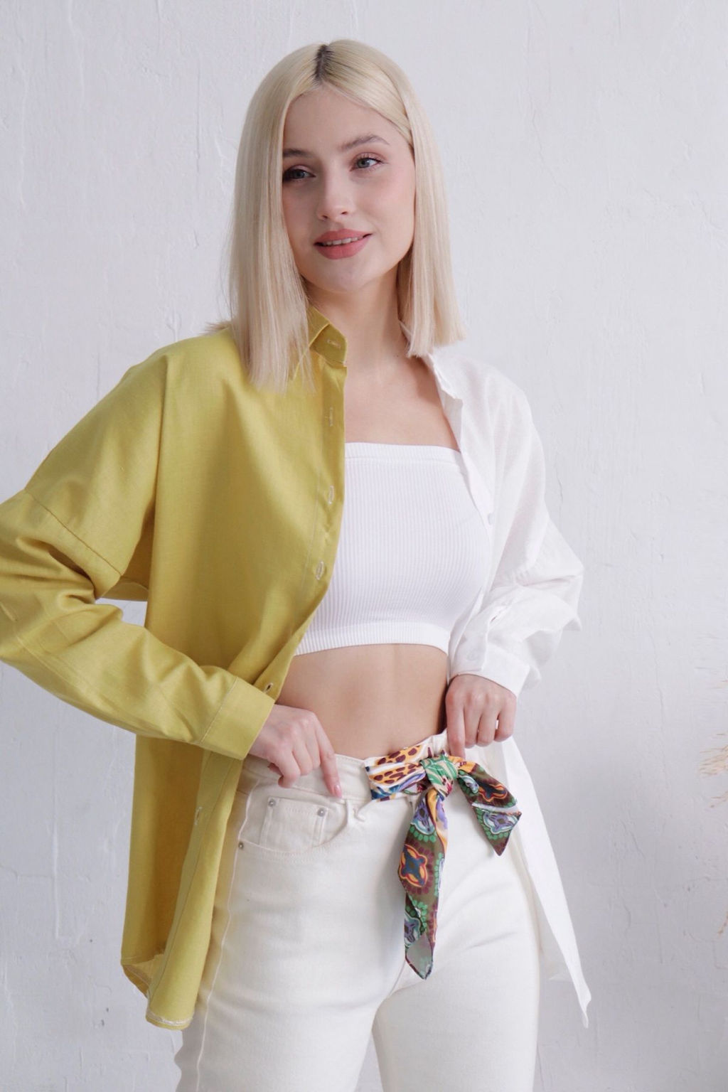 11549 Рубашка хлопковая - Martichelli фото 6