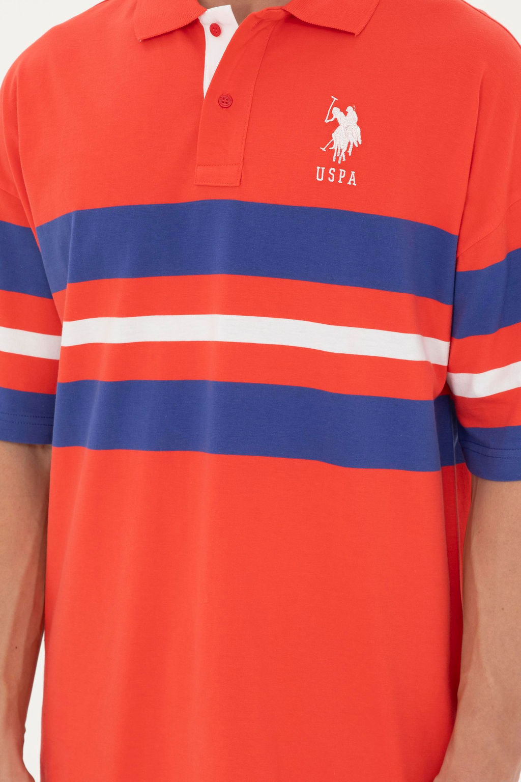 Мужская красная футболка Неожиданная скидка в корзине - U.s. polo assn фото 6