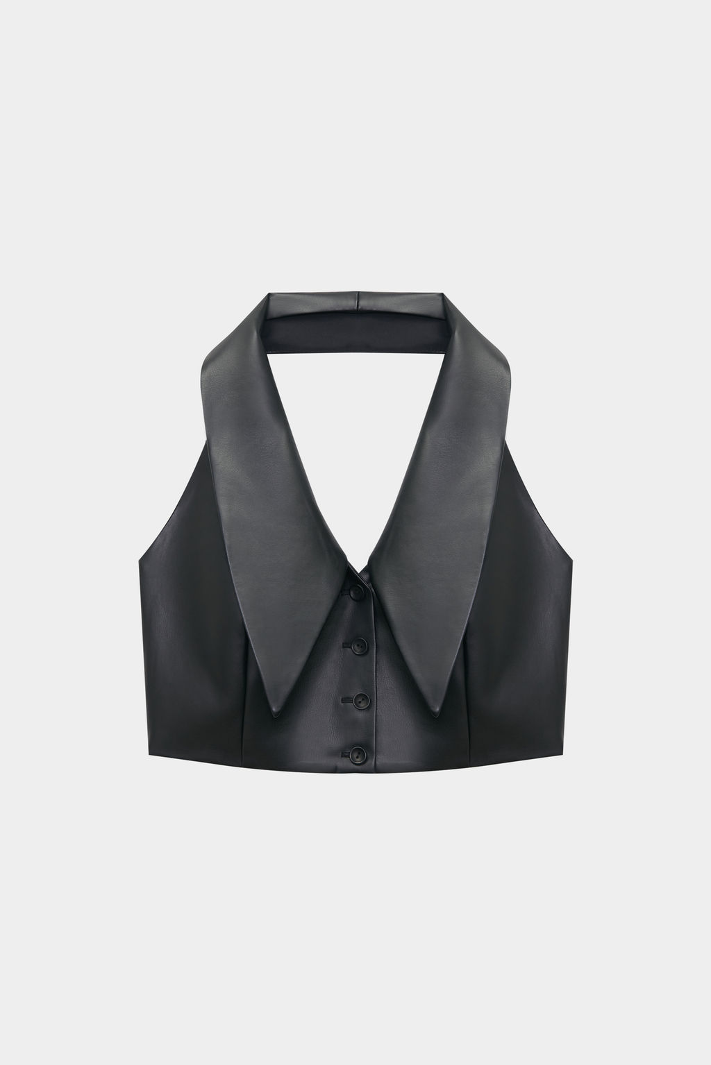 Жилет укороченный с отложным воротником - Mollis фото 7