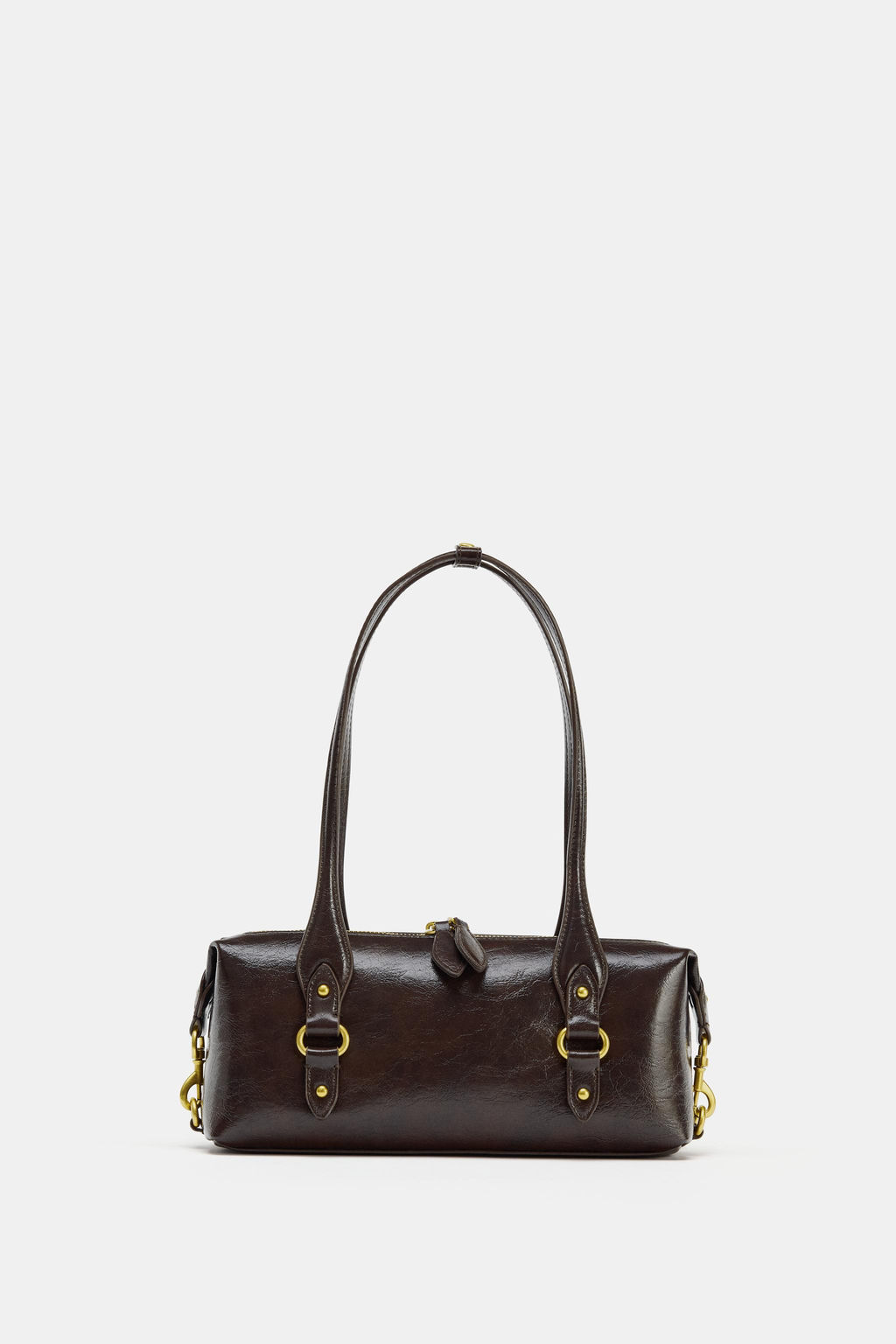 SHOULDER BAG WITH METALLIC DETAILS - Zara фото 7